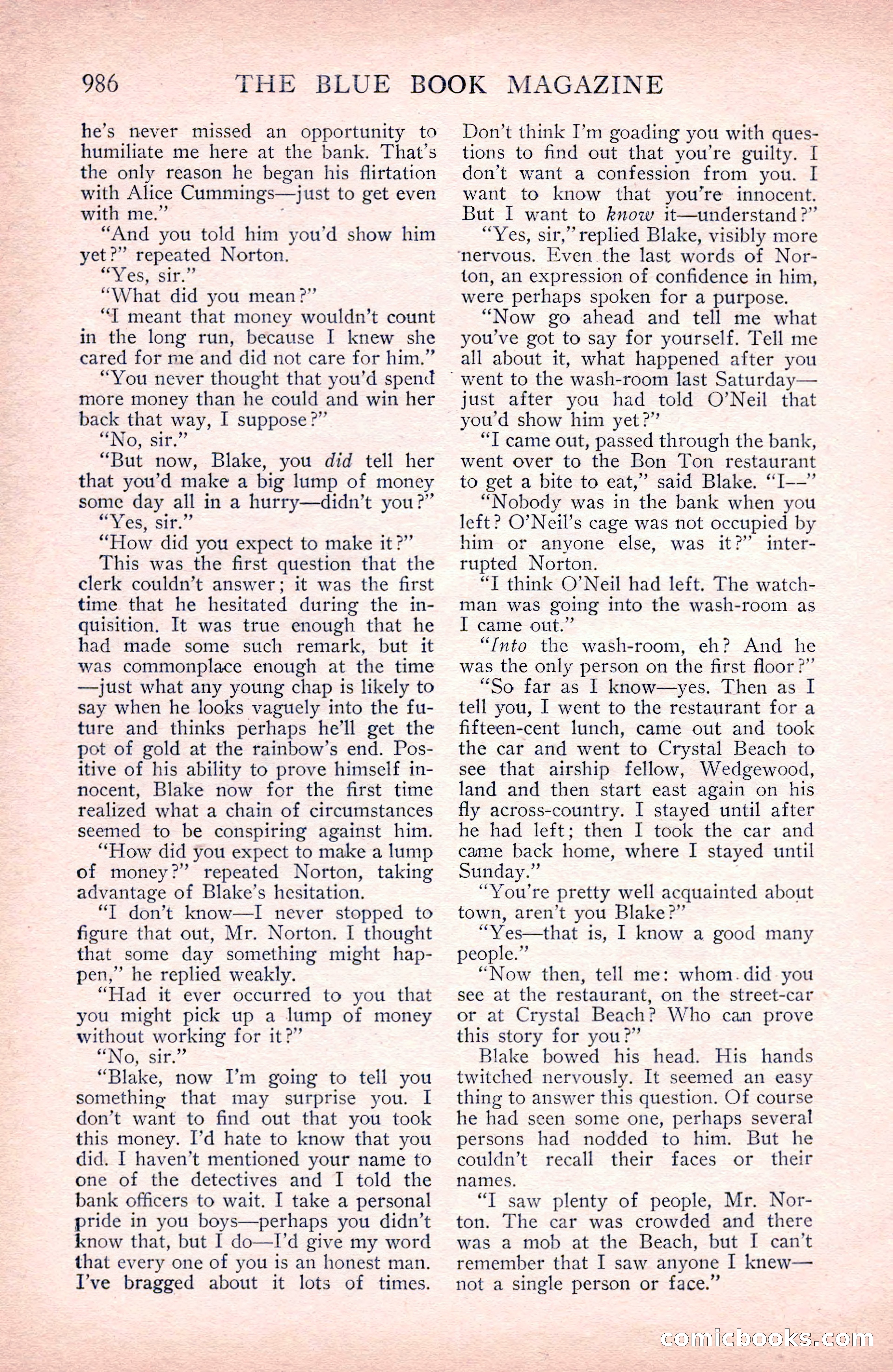 The Blue Book Magazine, September 1912 — page 62 of 212