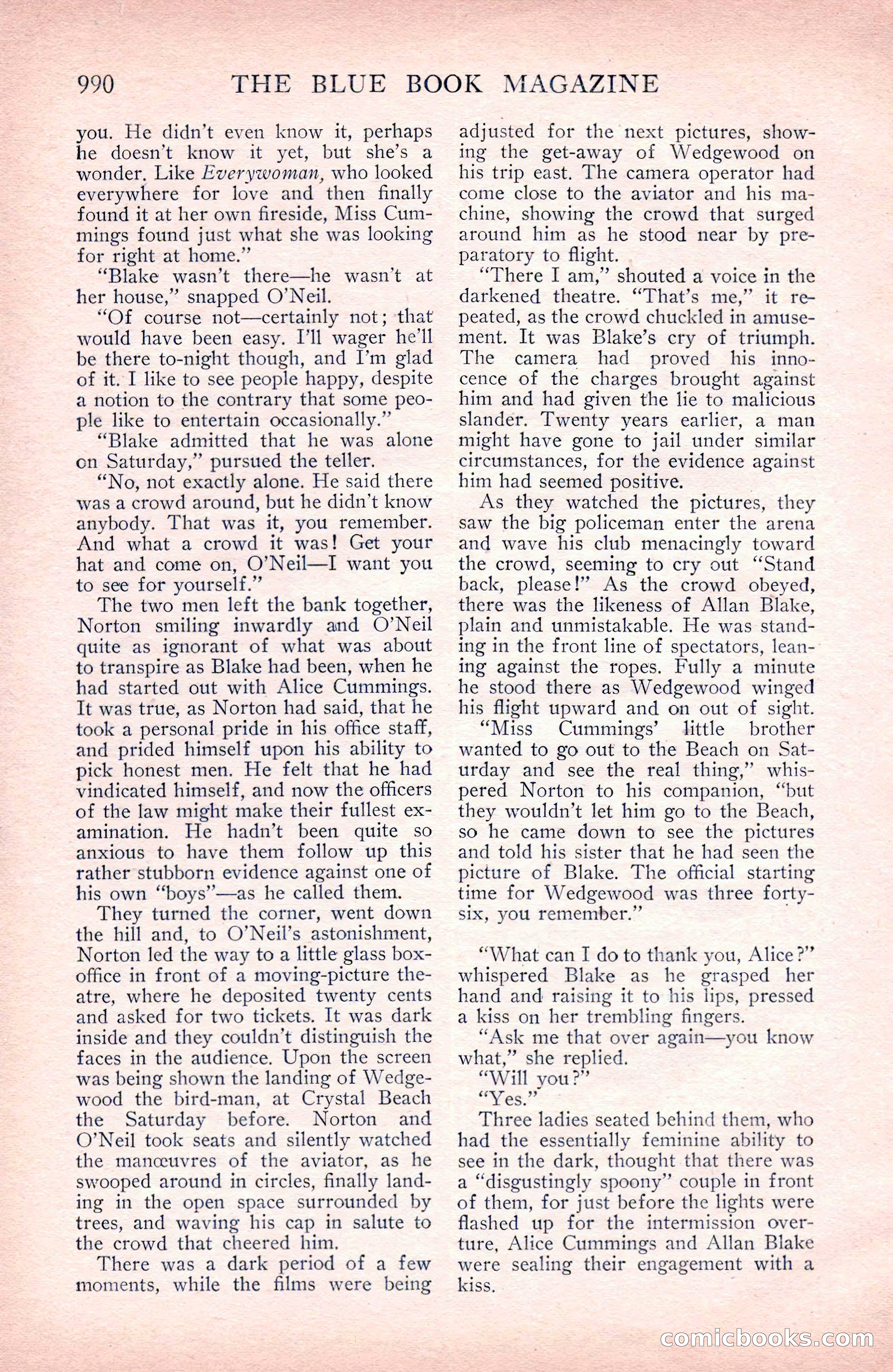 The Blue Book Magazine, September 1912 — page 66 of 212