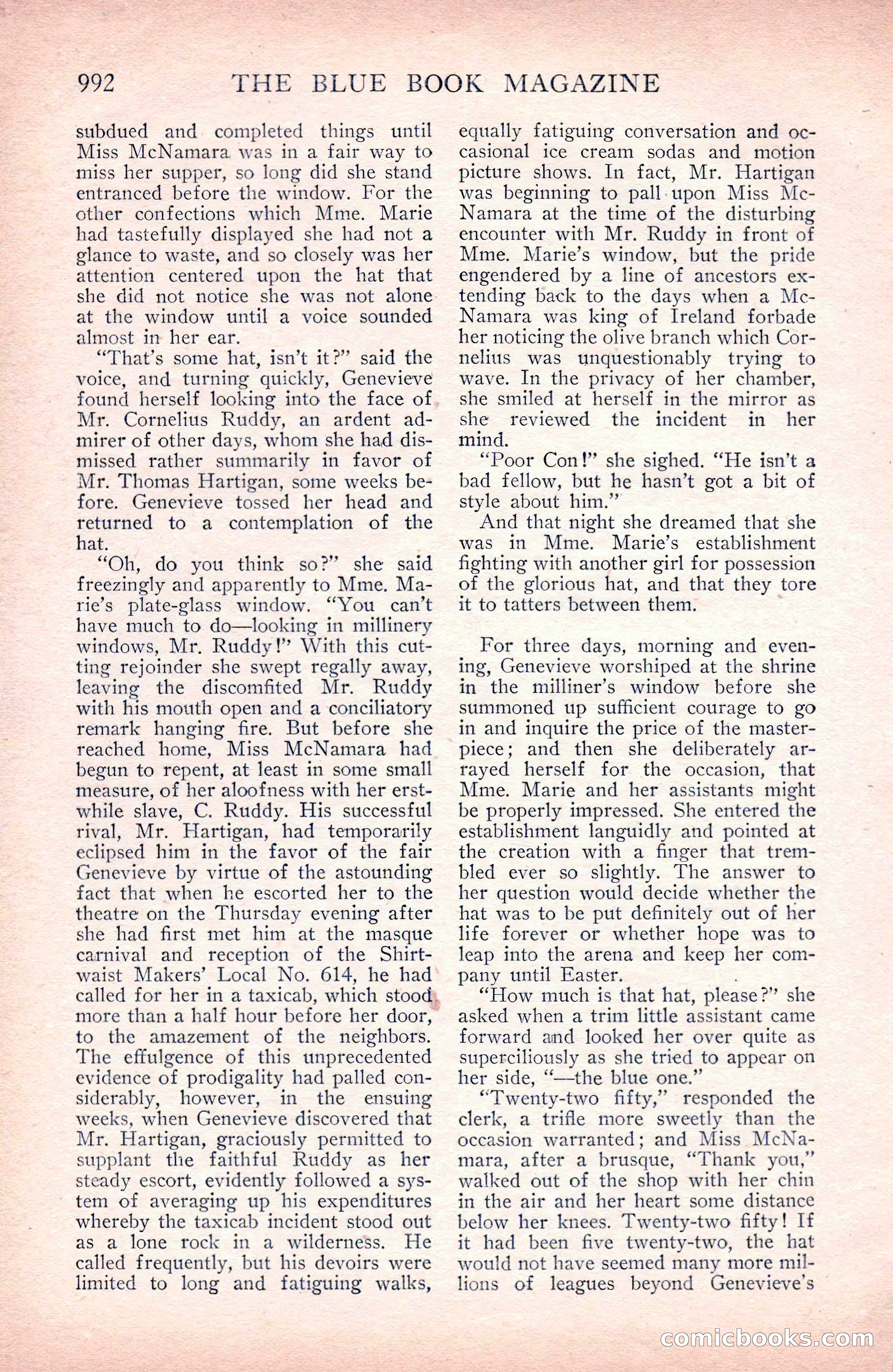 The Blue Book Magazine, September 1912 — page 68 of 212