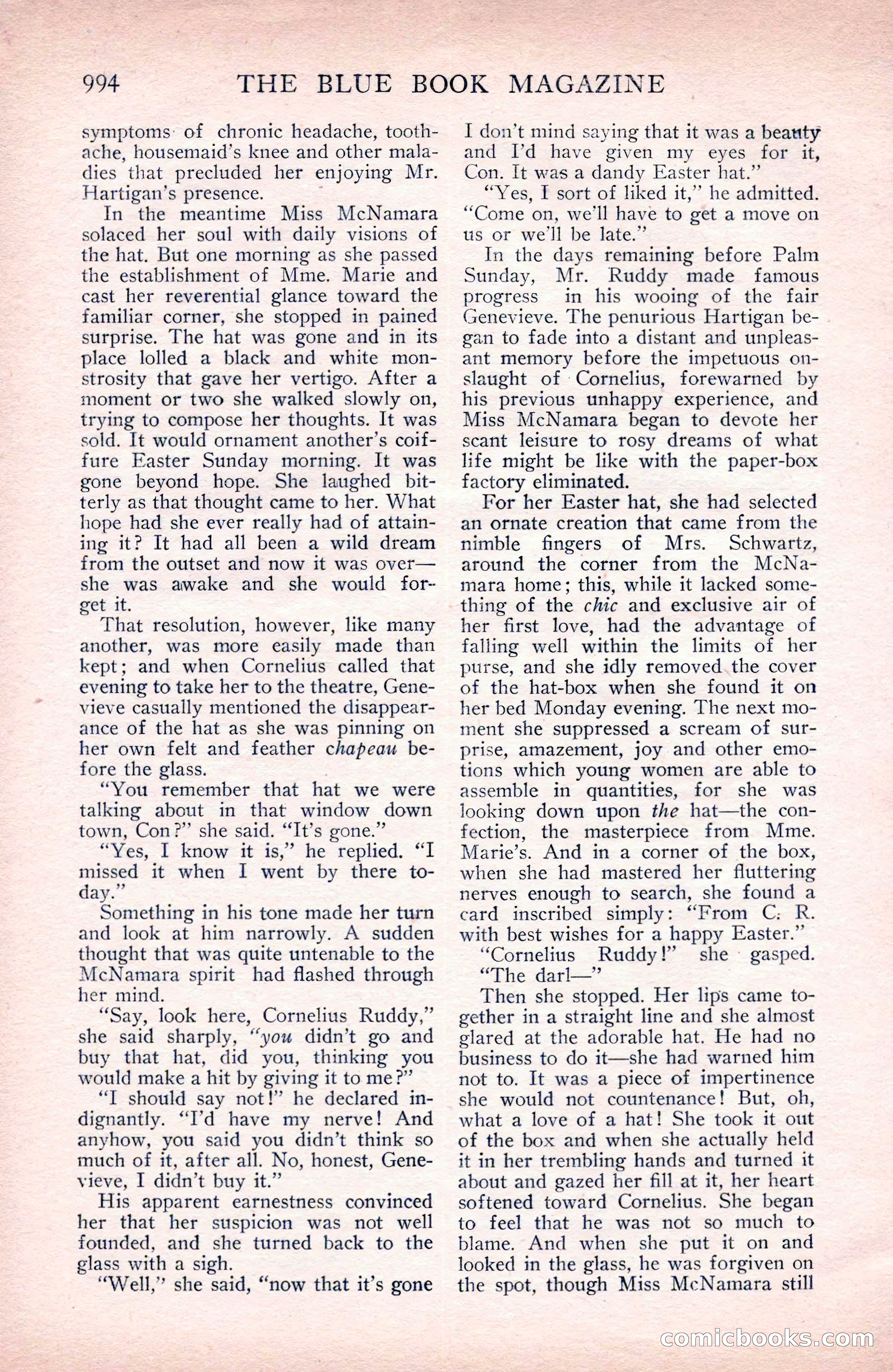 The Blue Book Magazine, September 1912 — page 70 of 212