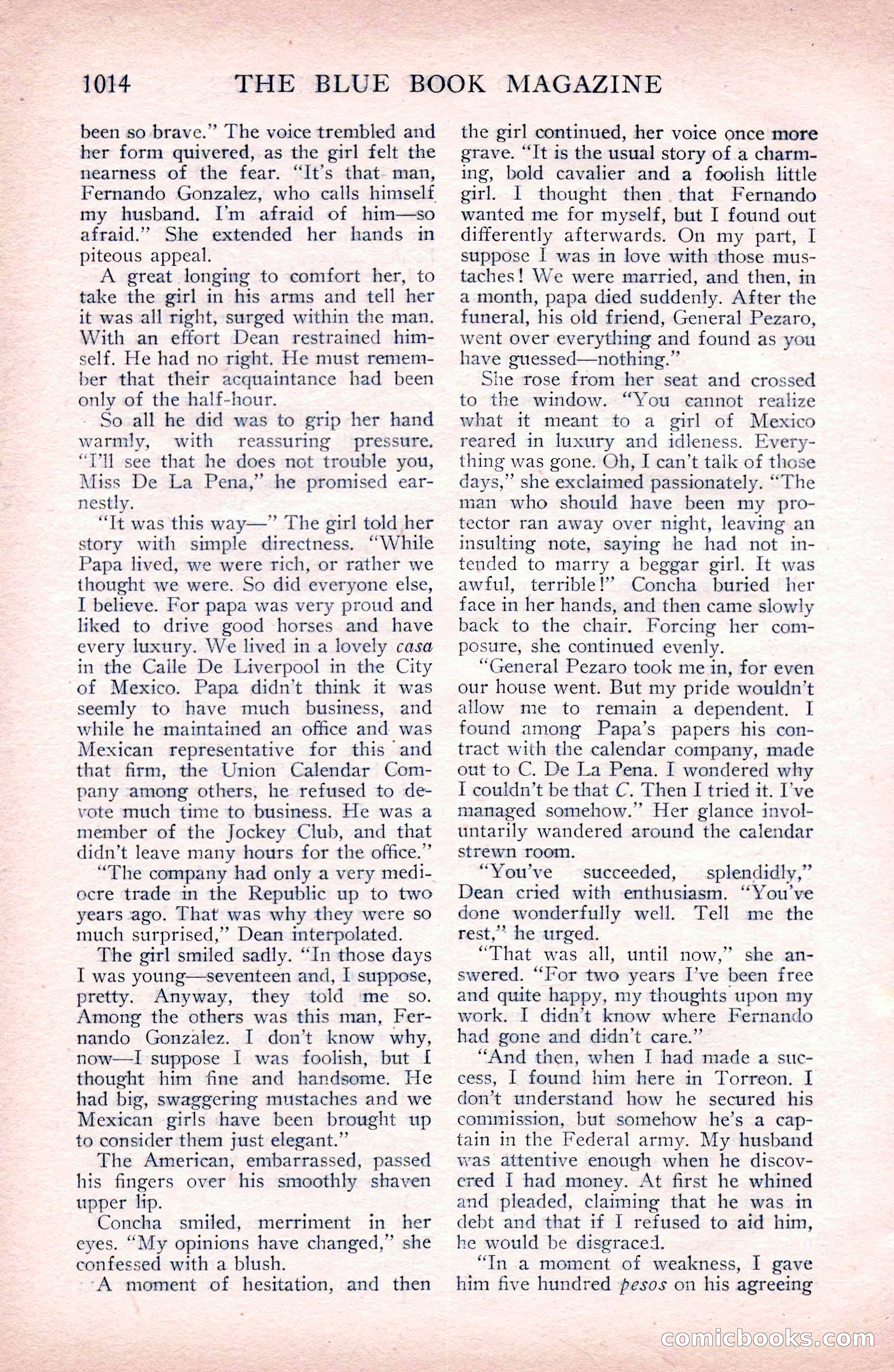 The Blue Book Magazine, September 1912 — page 90 of 212