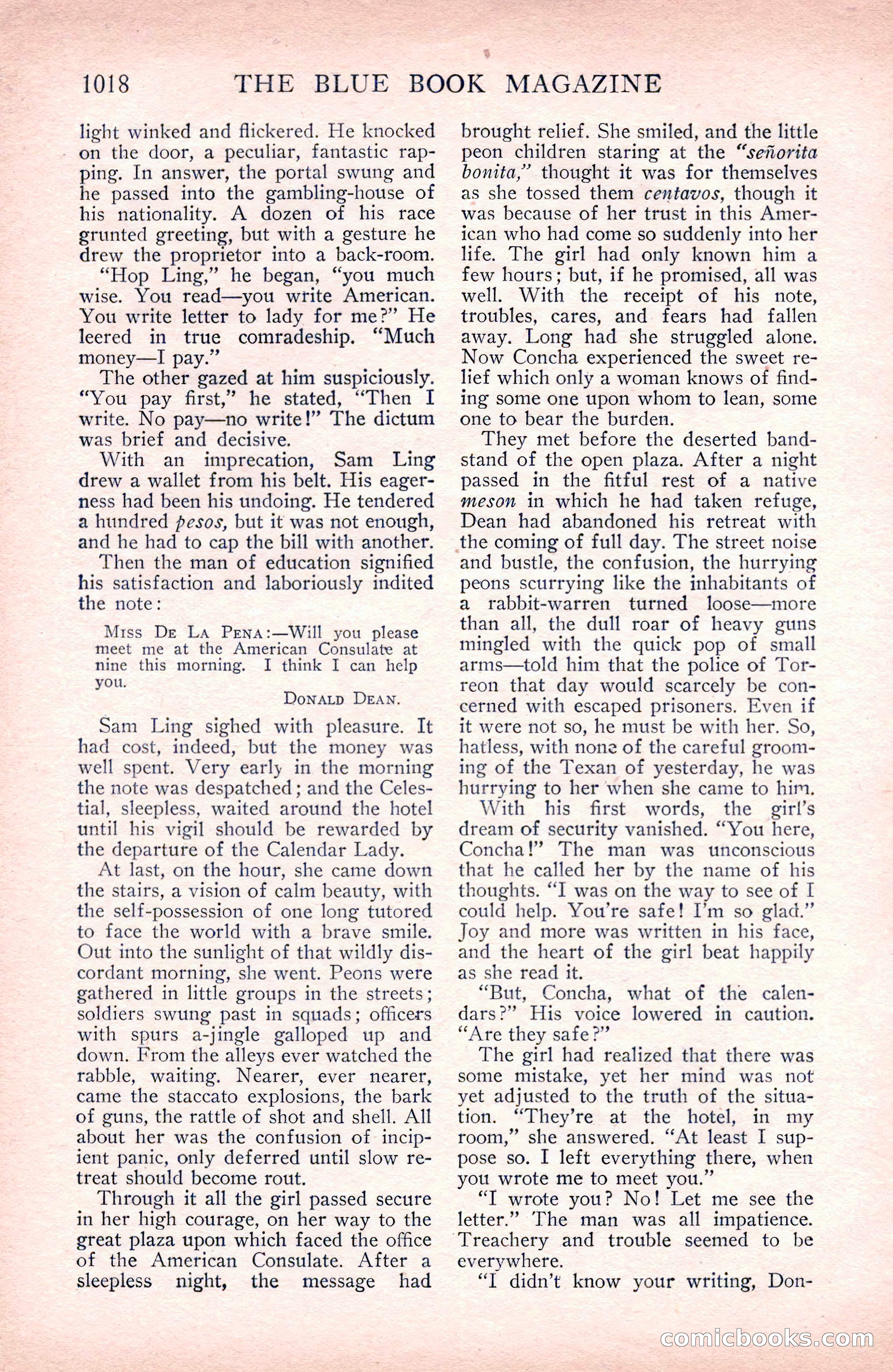 The Blue Book Magazine, September 1912 — page 94 of 212