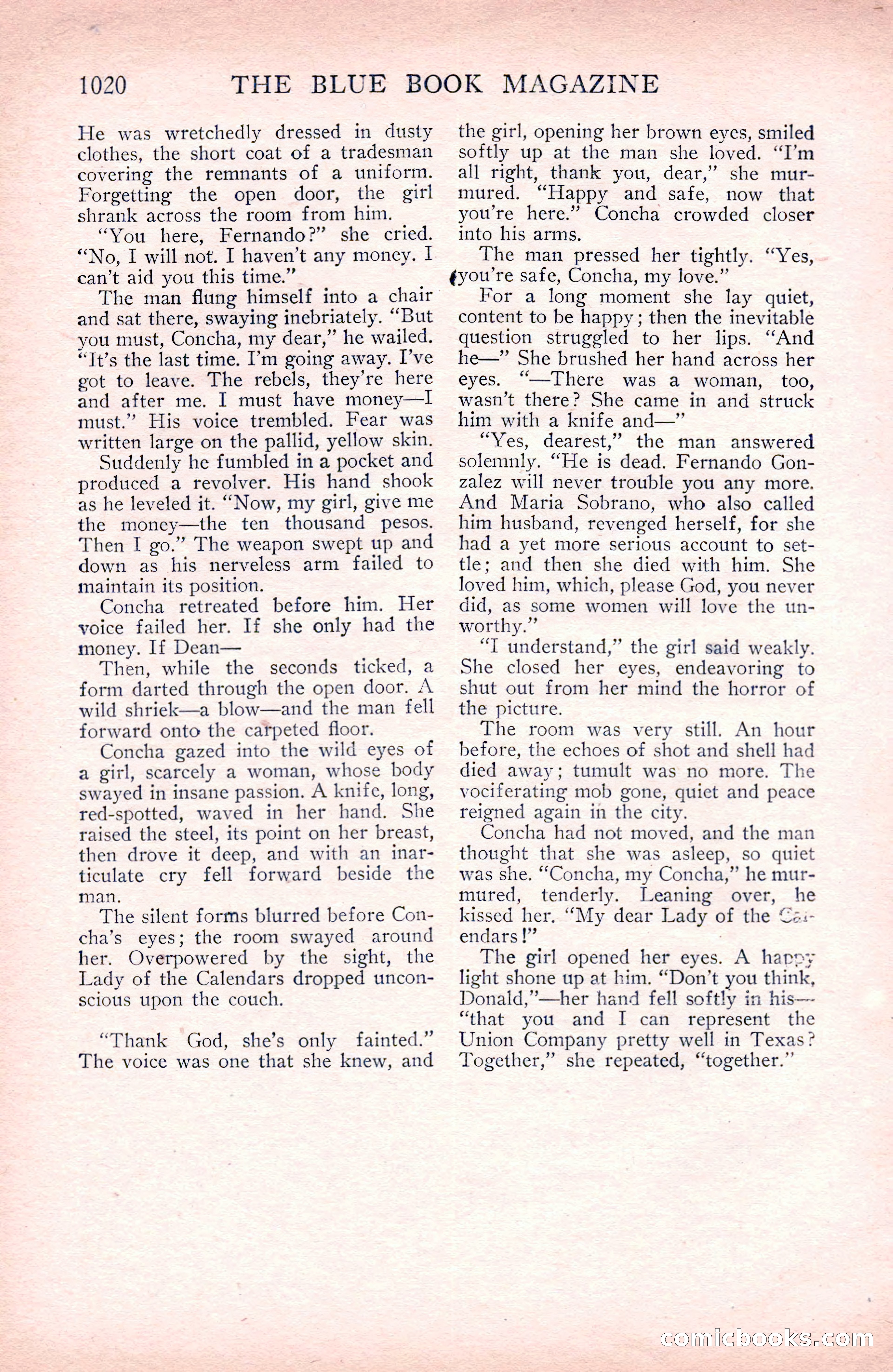 The Blue Book Magazine, September 1912 — page 96 of 212
