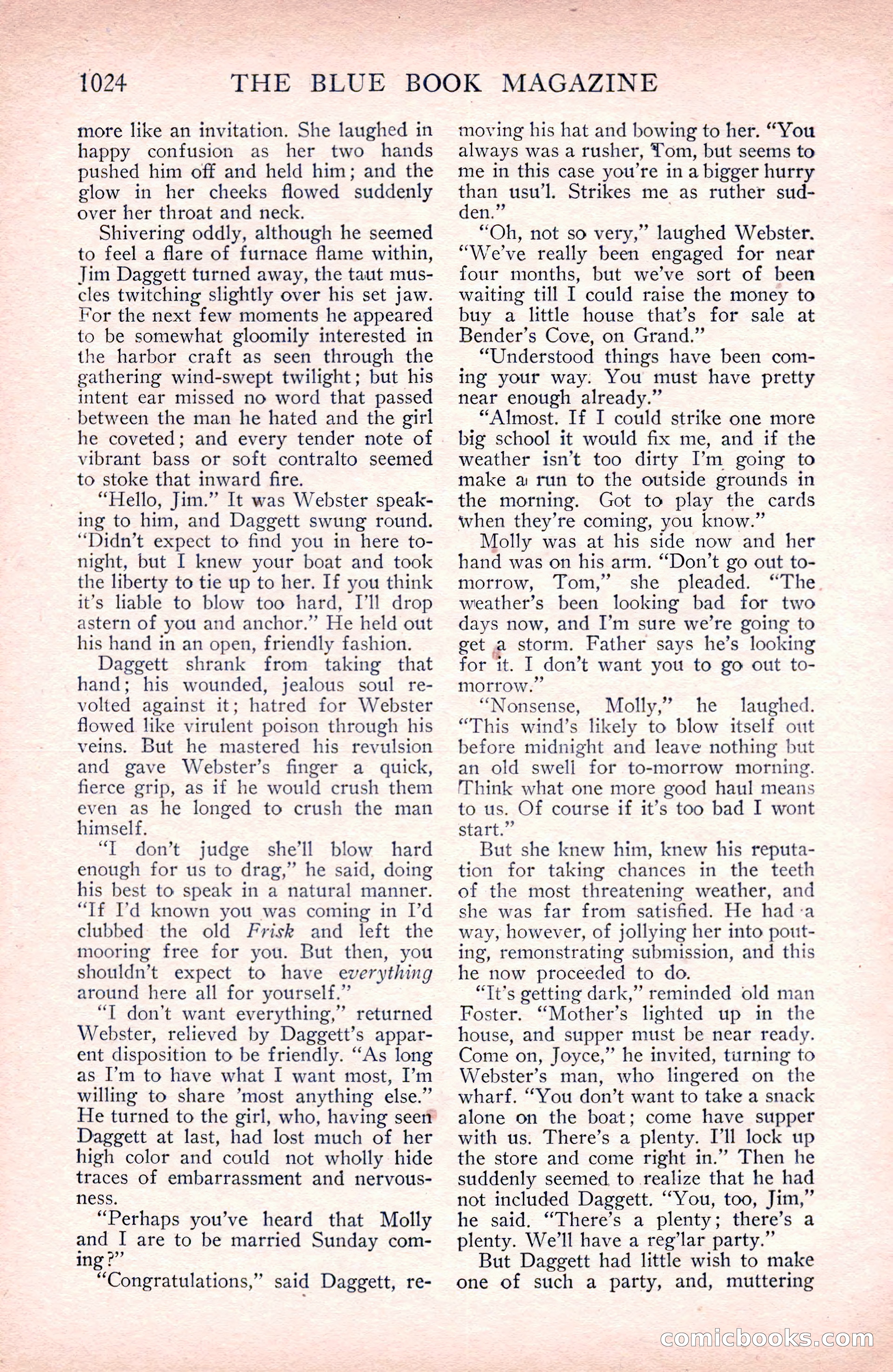 The Blue Book Magazine, September 1912 — page 100 of 212