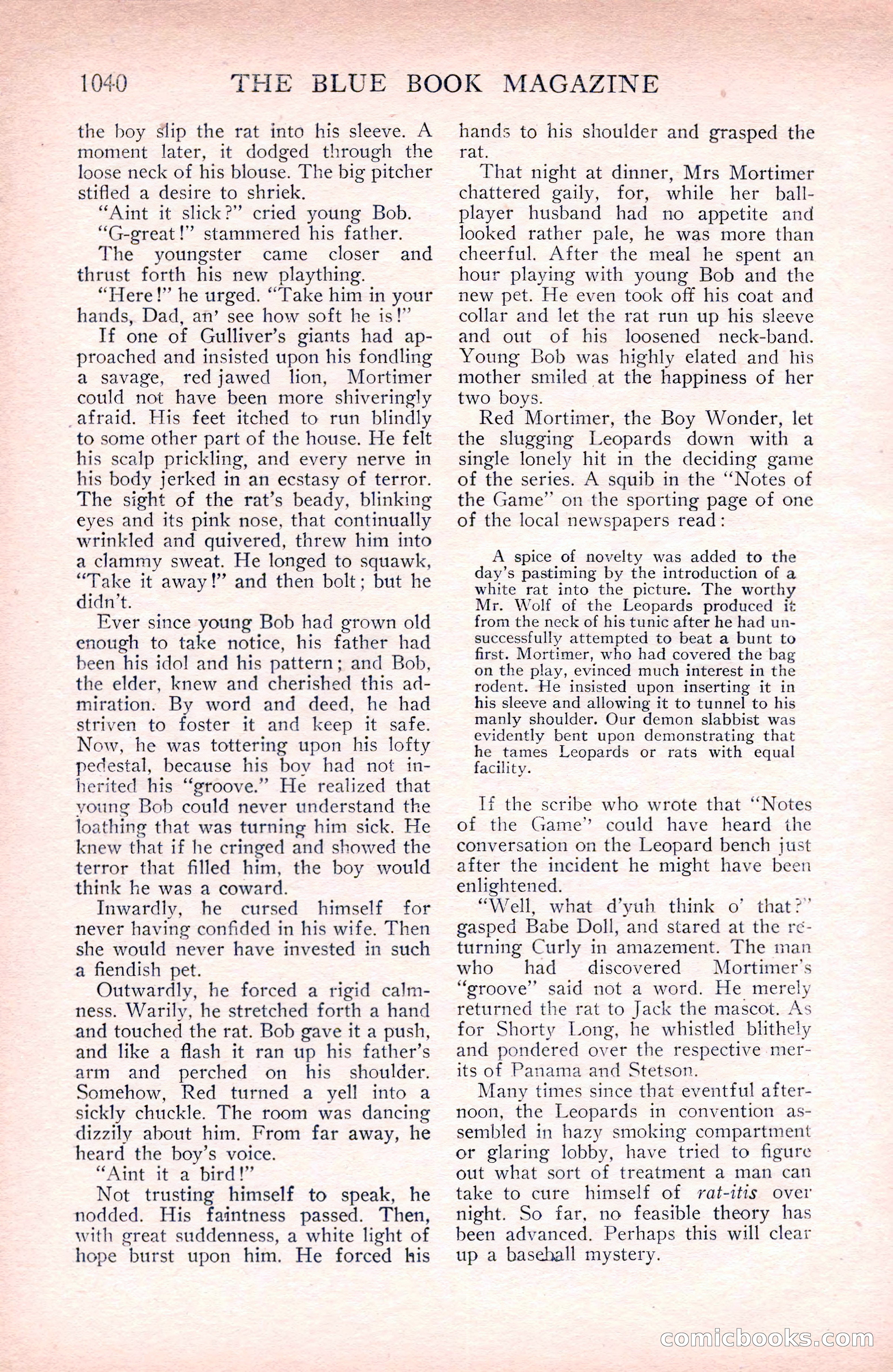 The Blue Book Magazine, September 1912 — page 116 of 212