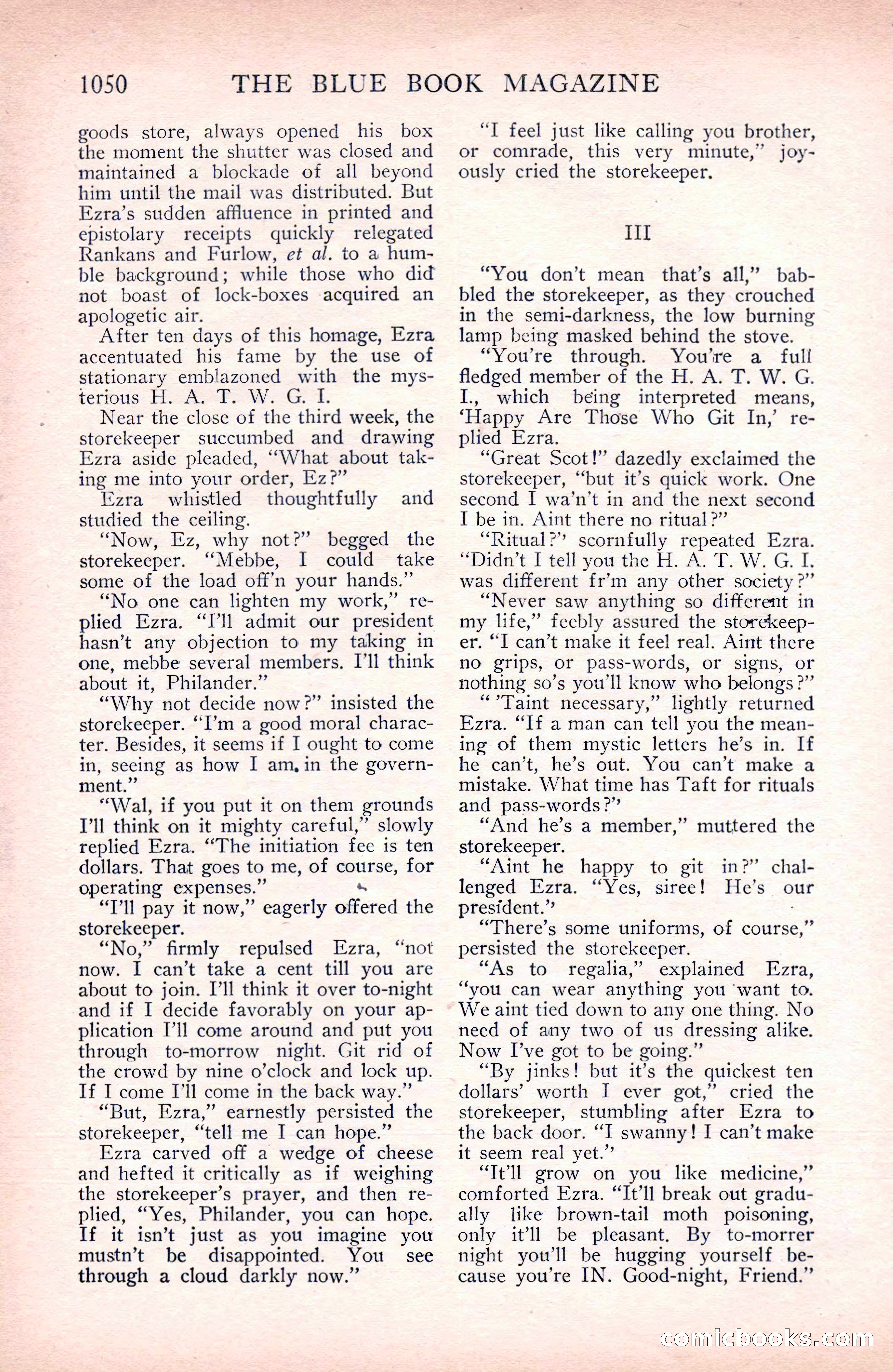 The Blue Book Magazine, September 1912 — page 126 of 212