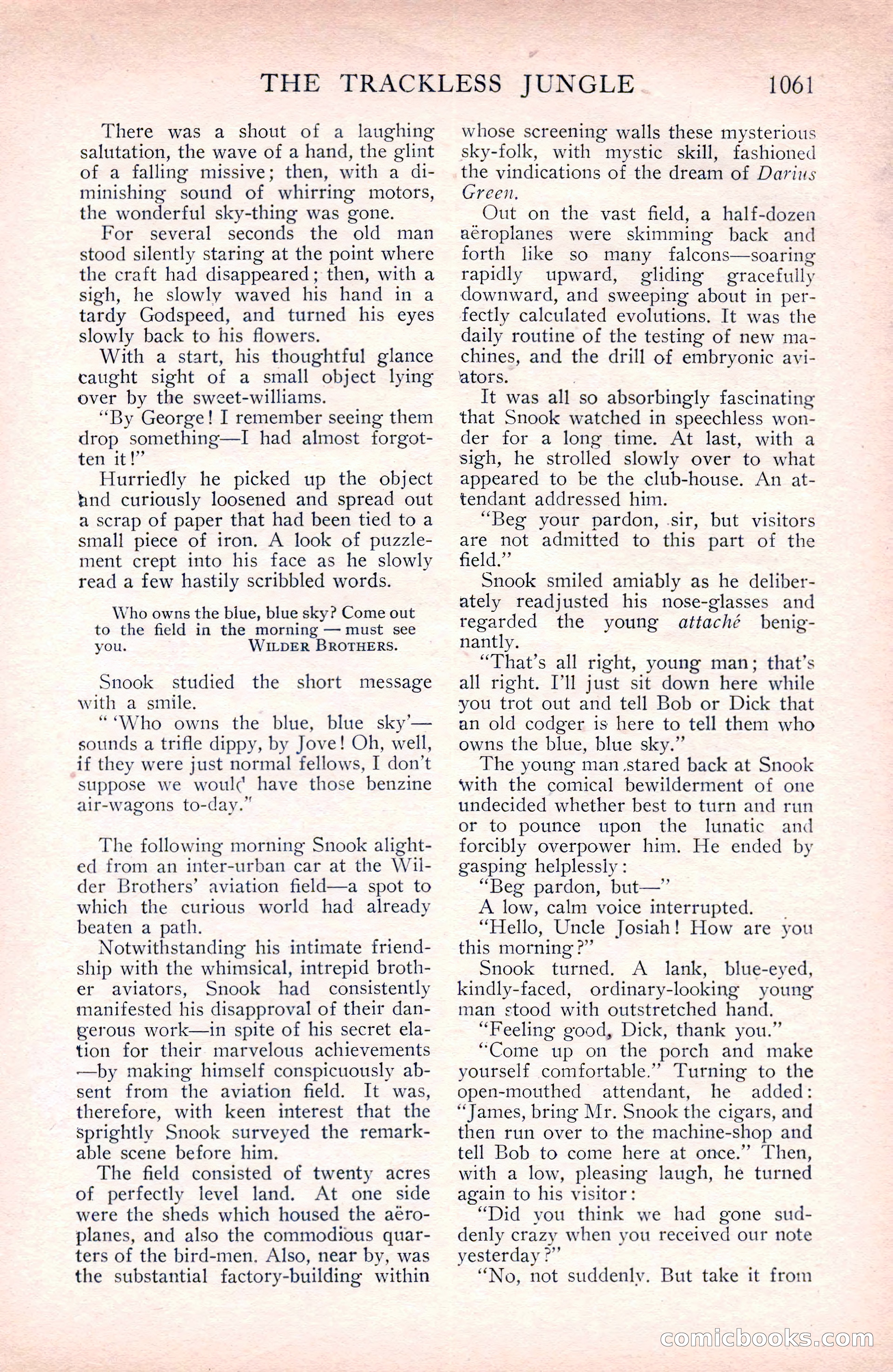 The Blue Book Magazine, September 1912 — page 137 of 212