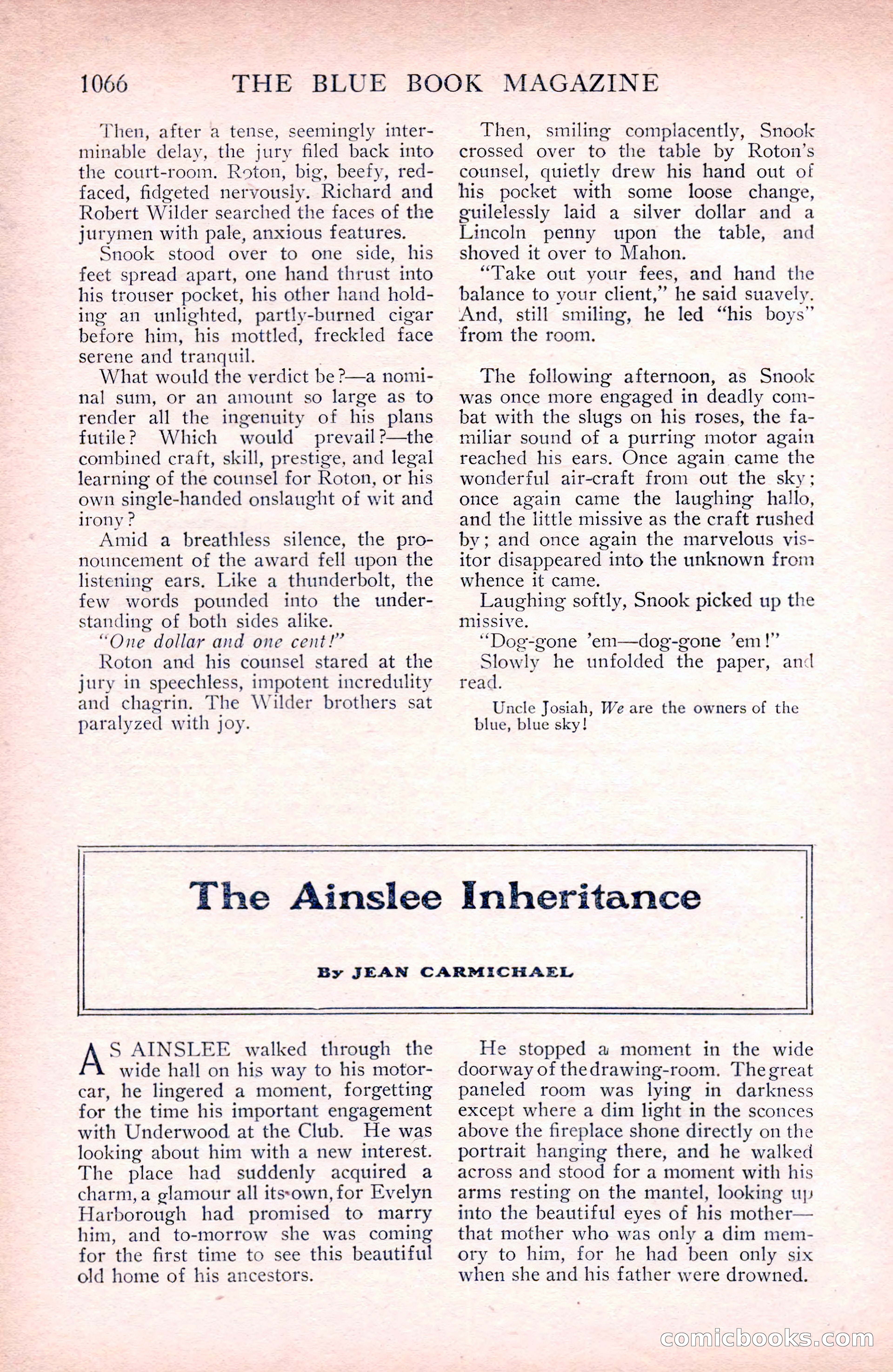 The Blue Book Magazine, September 1912 — page 142 of 212
