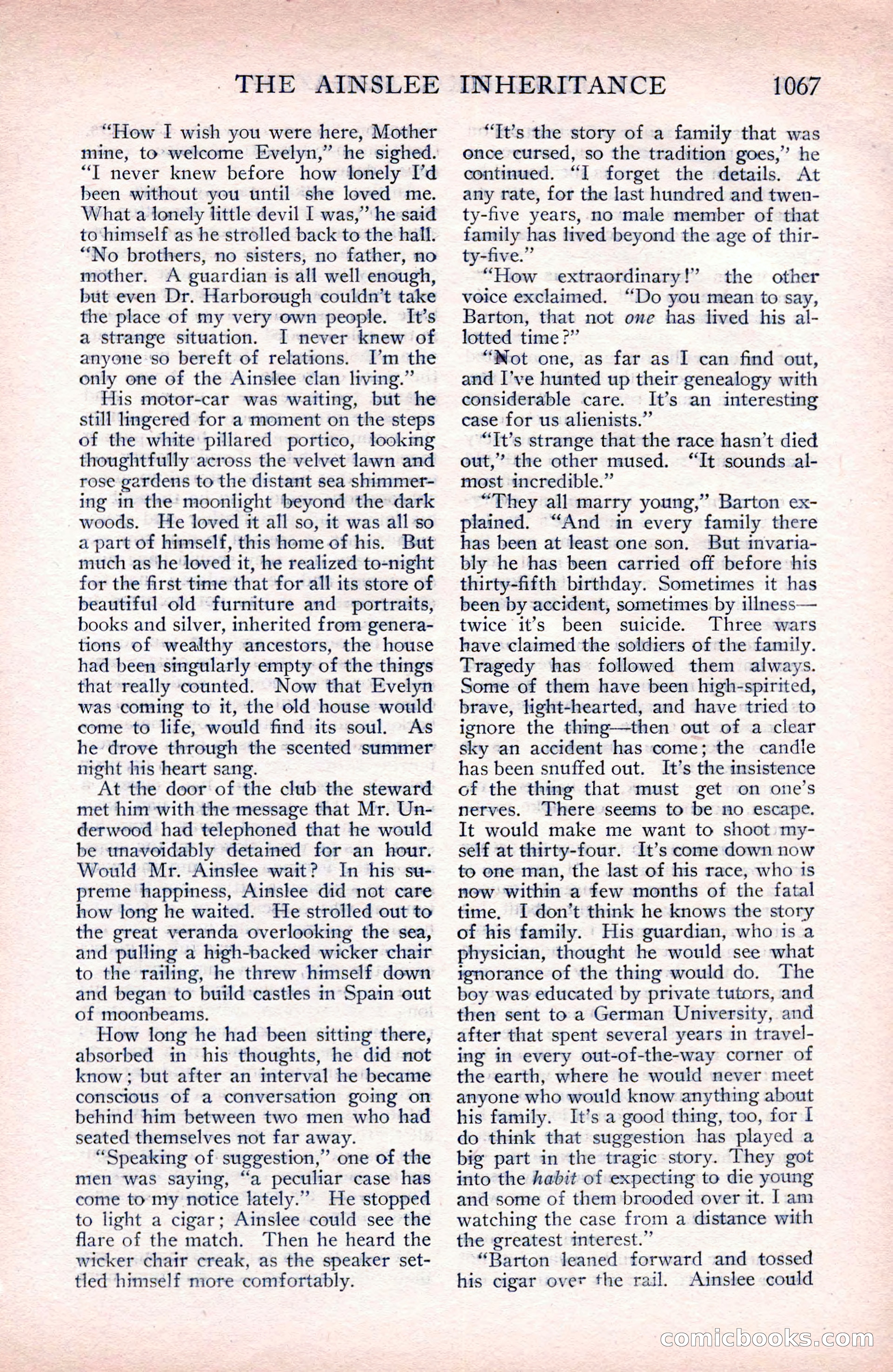 The Blue Book Magazine, September 1912 — page 143 of 212