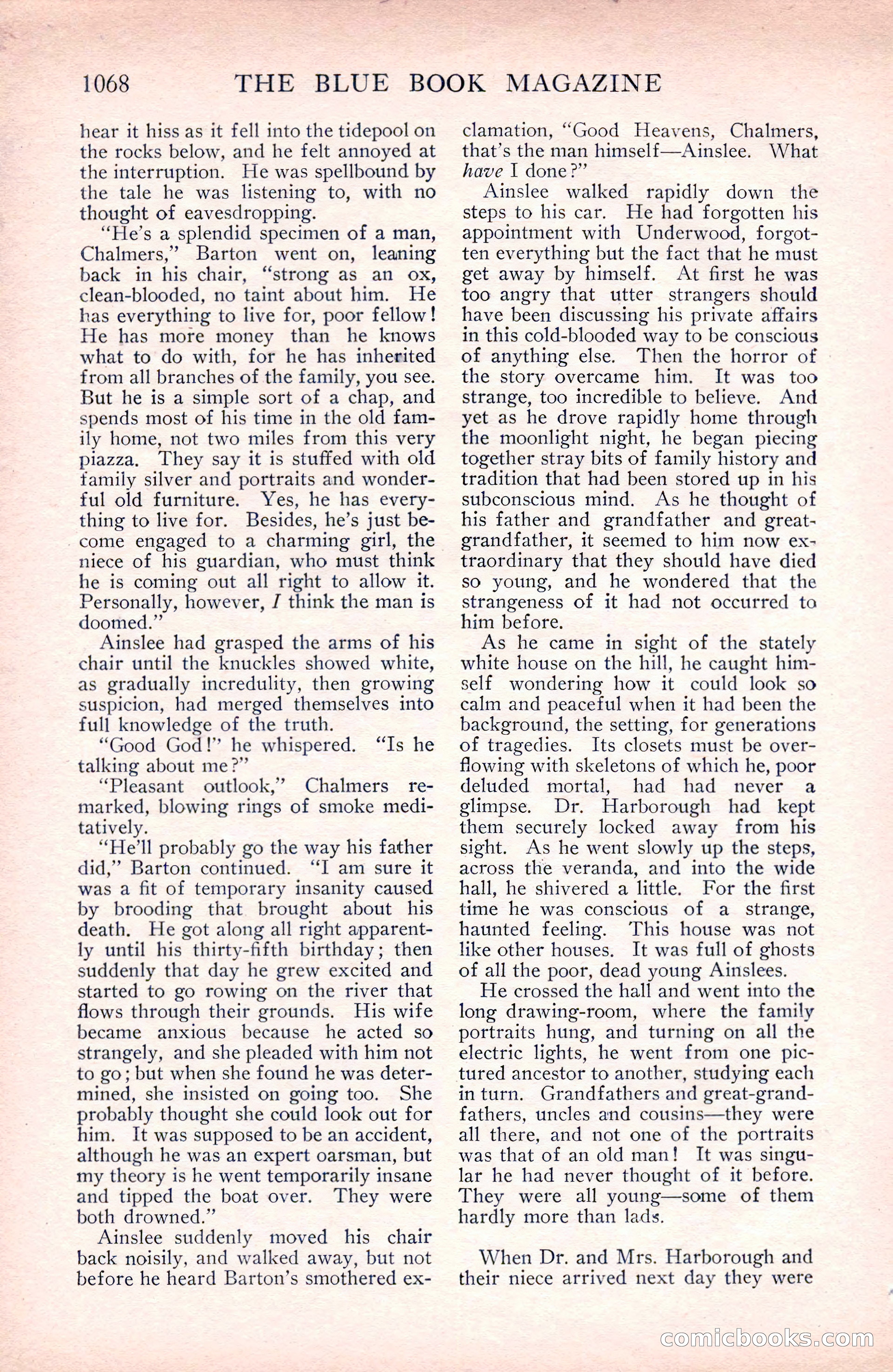 The Blue Book Magazine, September 1912 — page 144 of 212