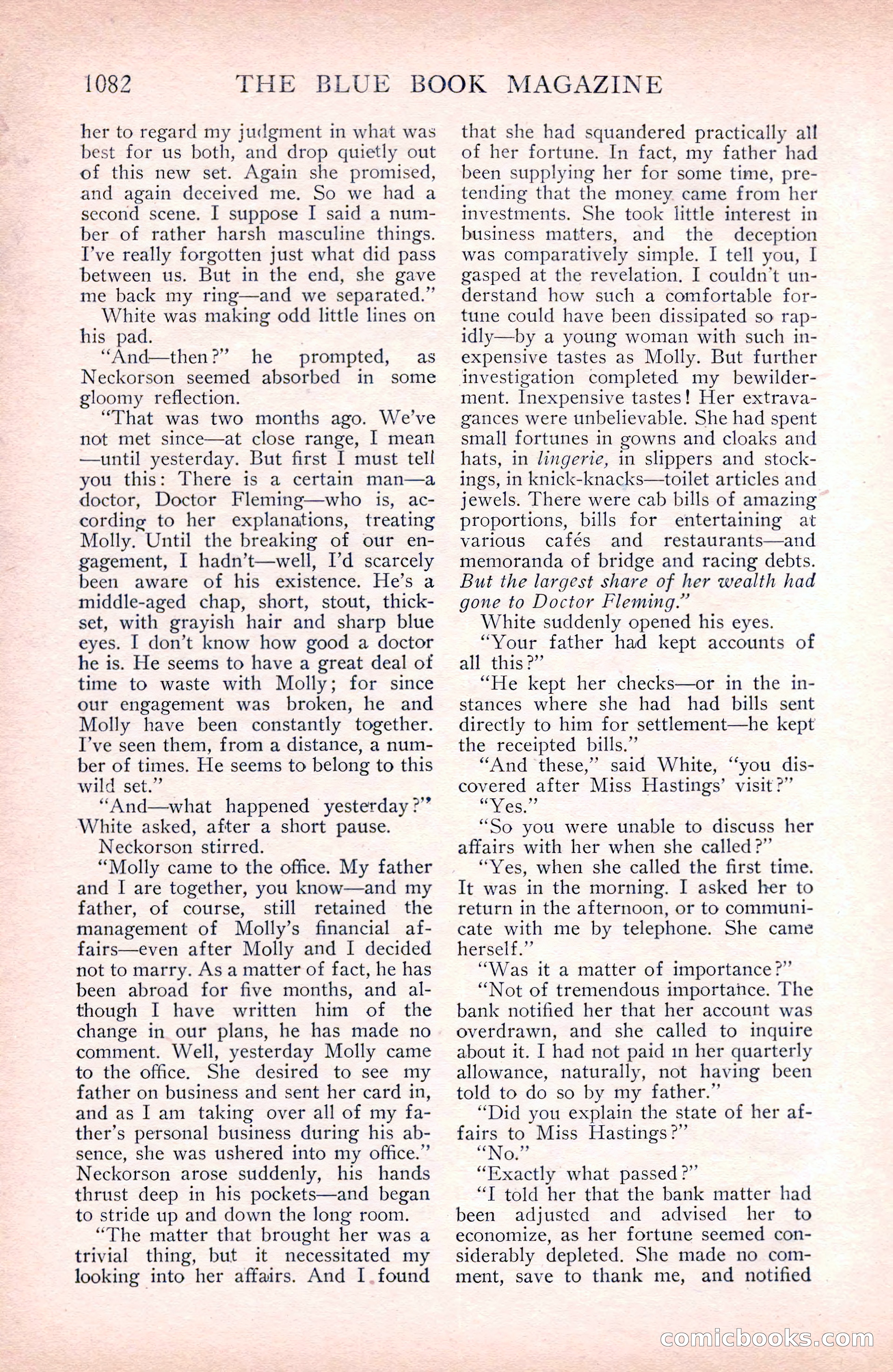 The Blue Book Magazine, September 1912 — page 158 of 212