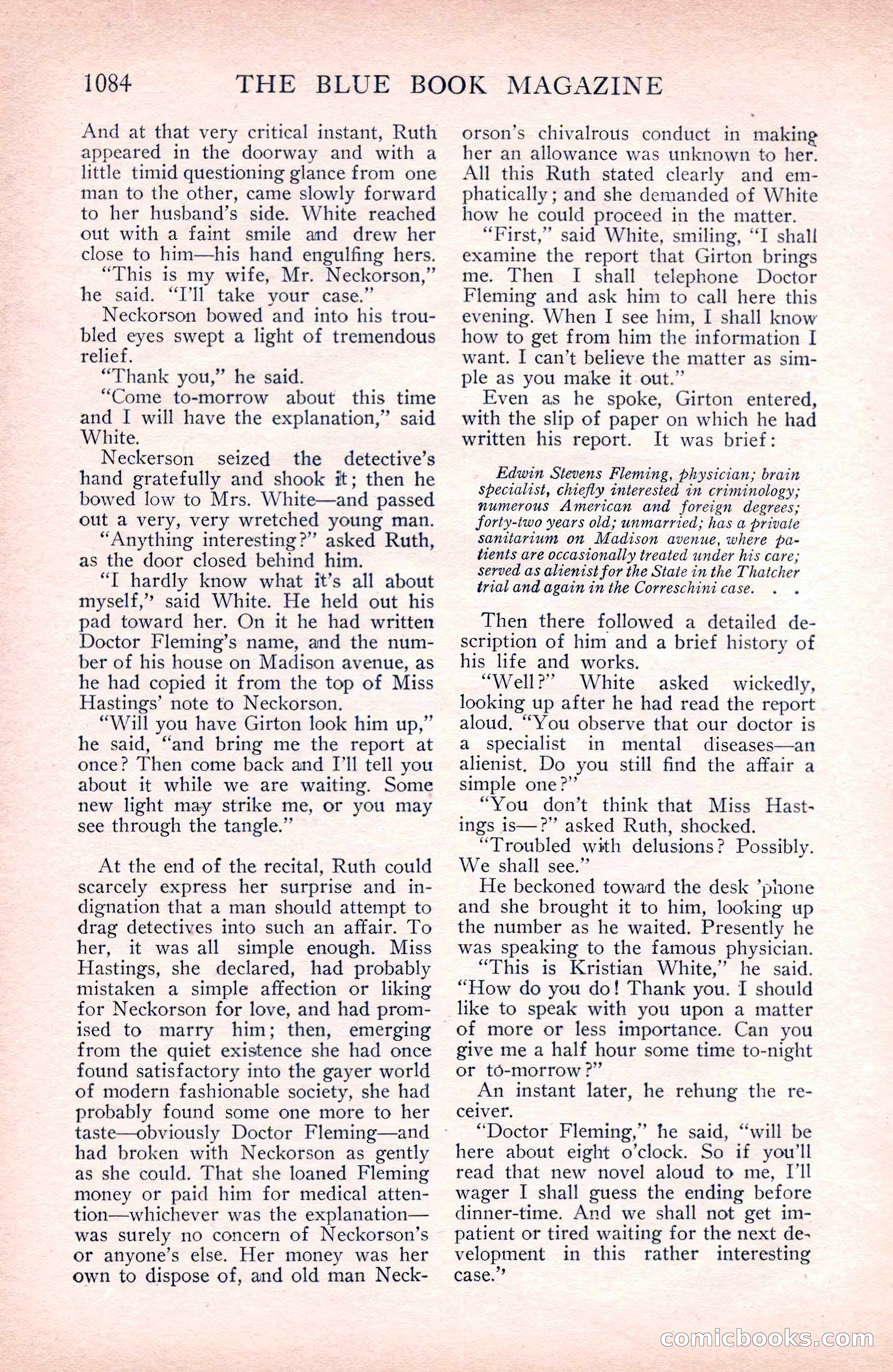 The Blue Book Magazine, September 1912 — page 160 of 212
