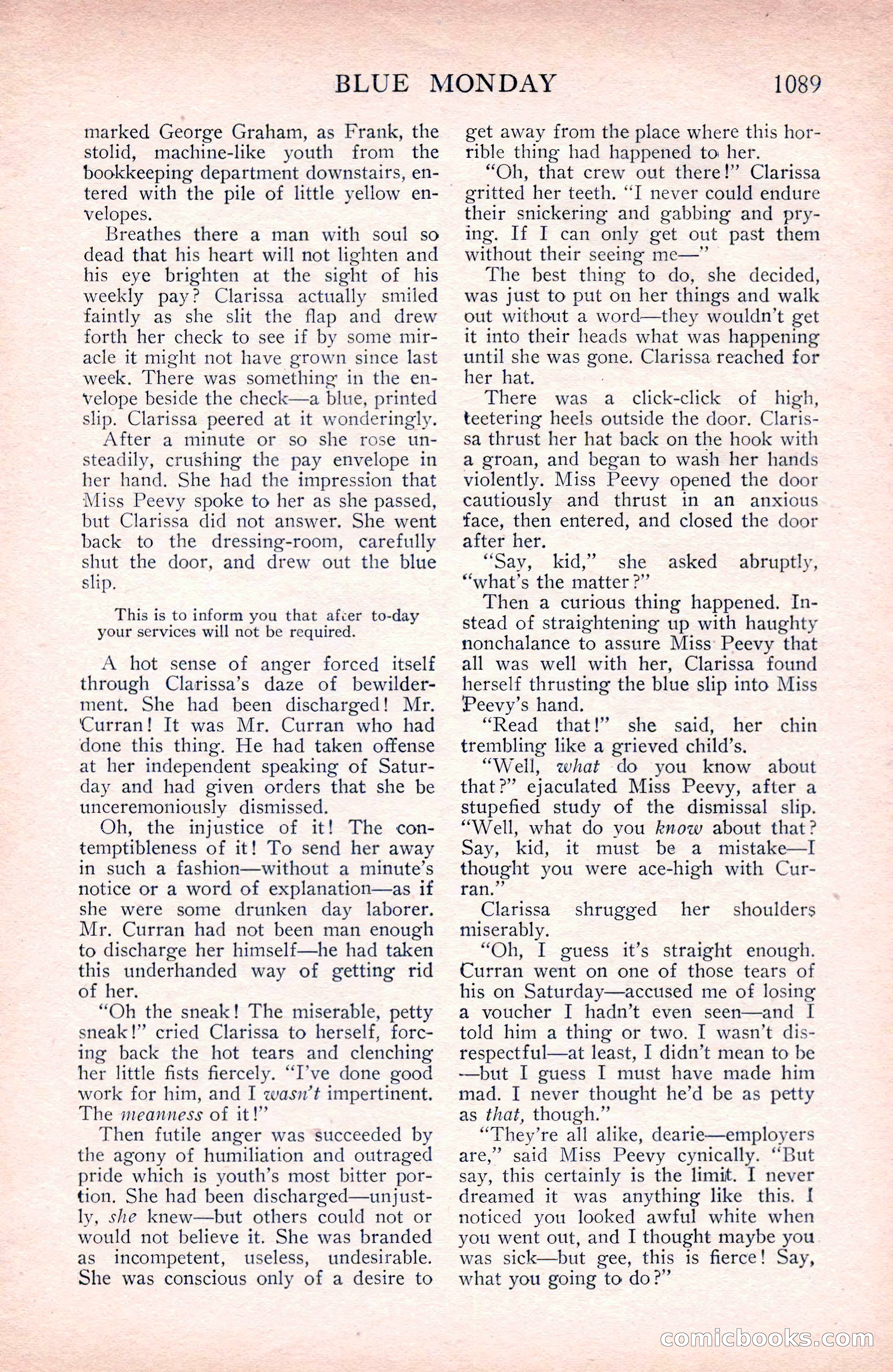 The Blue Book Magazine, September 1912 — page 165 of 212