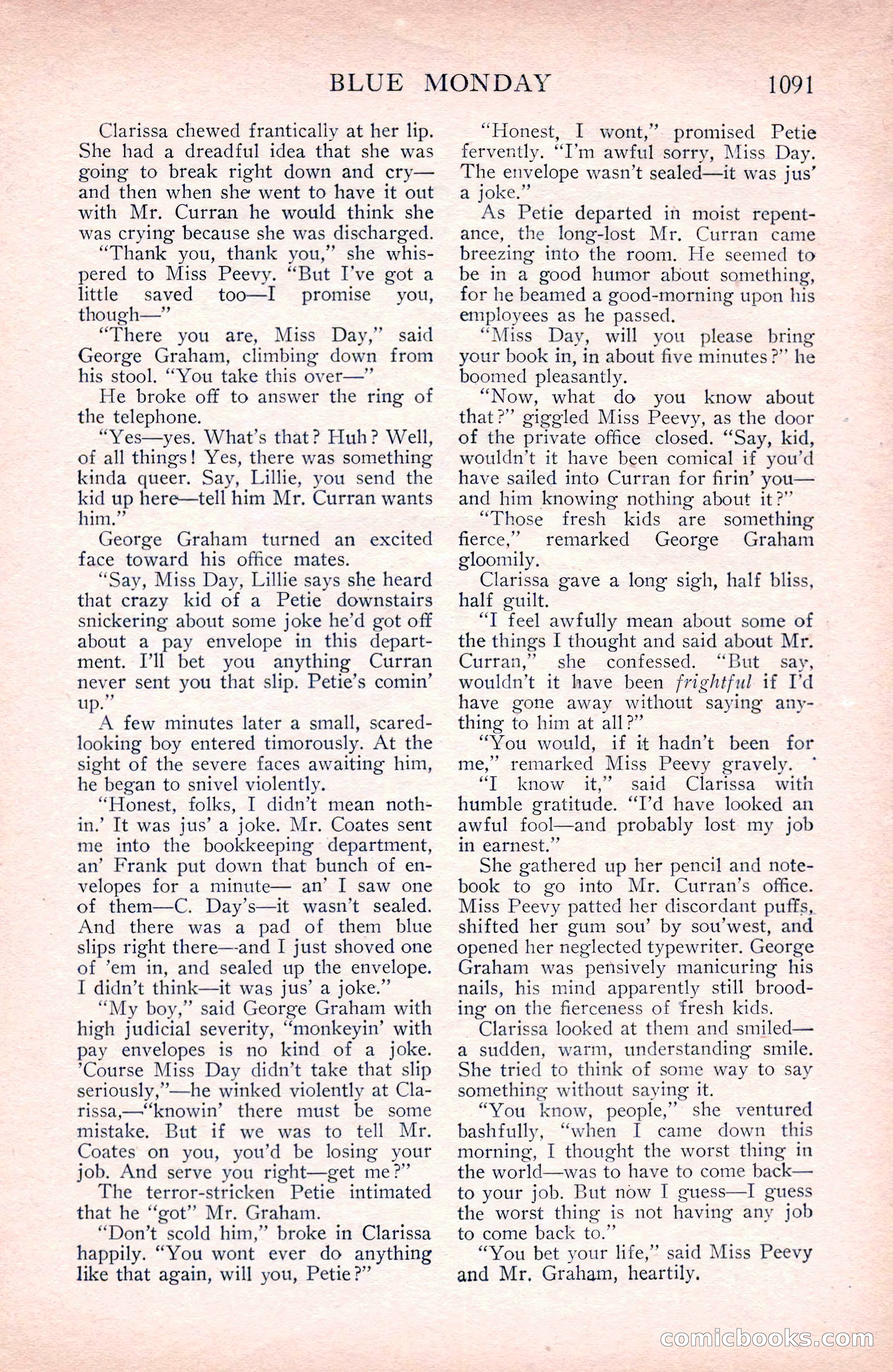 The Blue Book Magazine, September 1912 — page 167 of 212