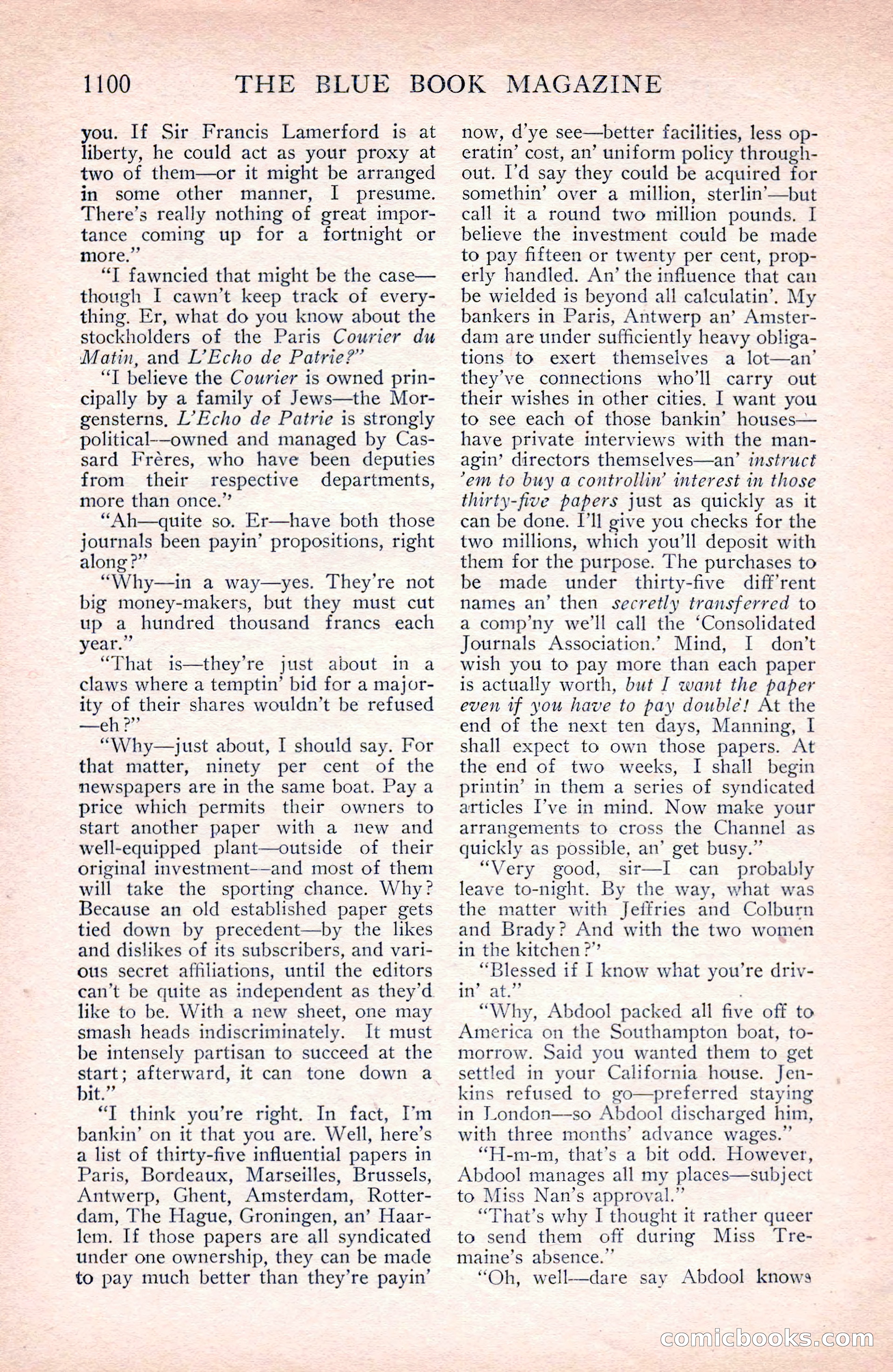 The Blue Book Magazine, September 1912 — page 176 of 212
