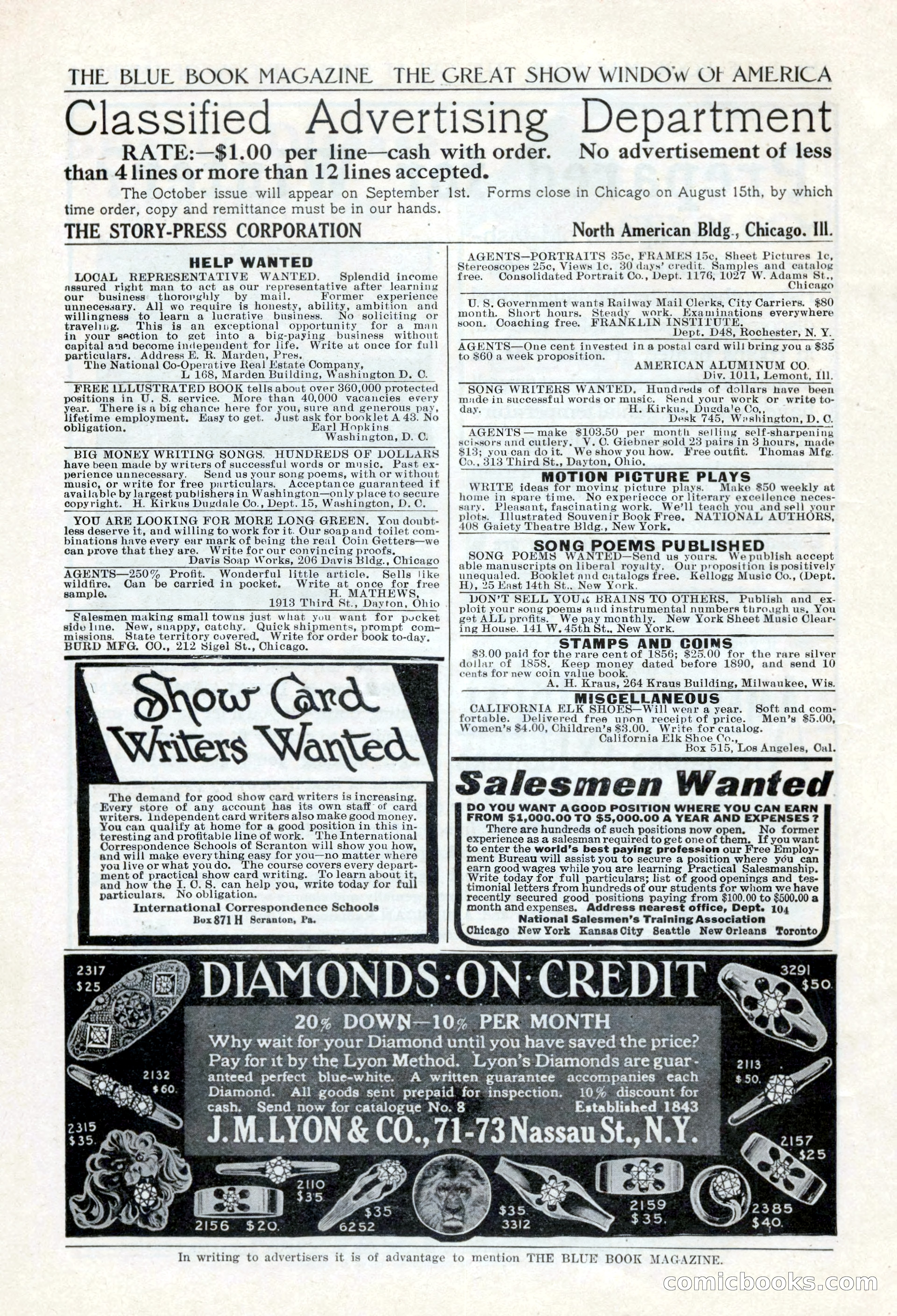 The Blue Book Magazine, September 1912 — page 200 of 212