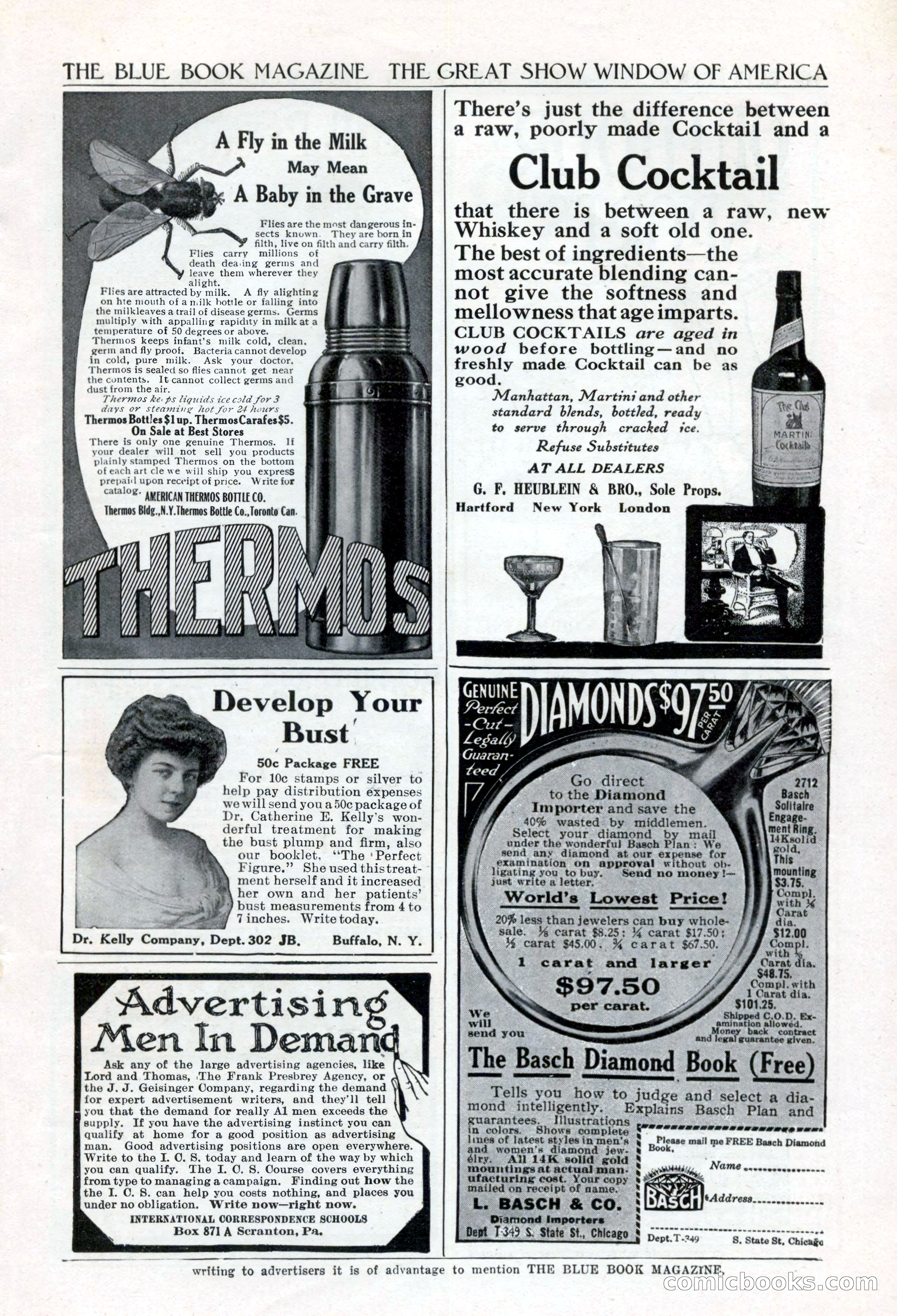 The Blue Book Magazine, September 1912 — page 205 of 212