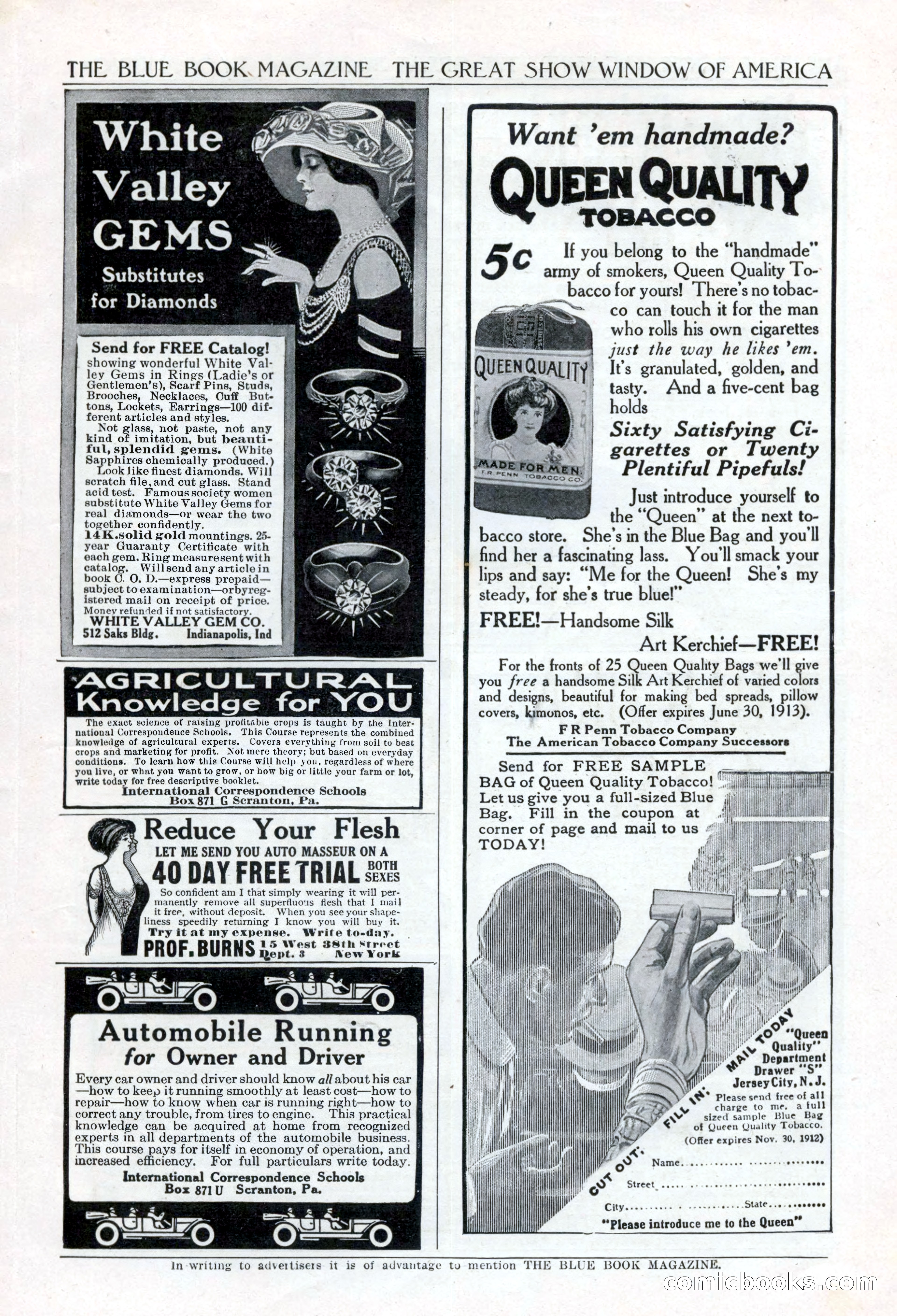 The Blue Book Magazine, September 1912 — page 207 of 212