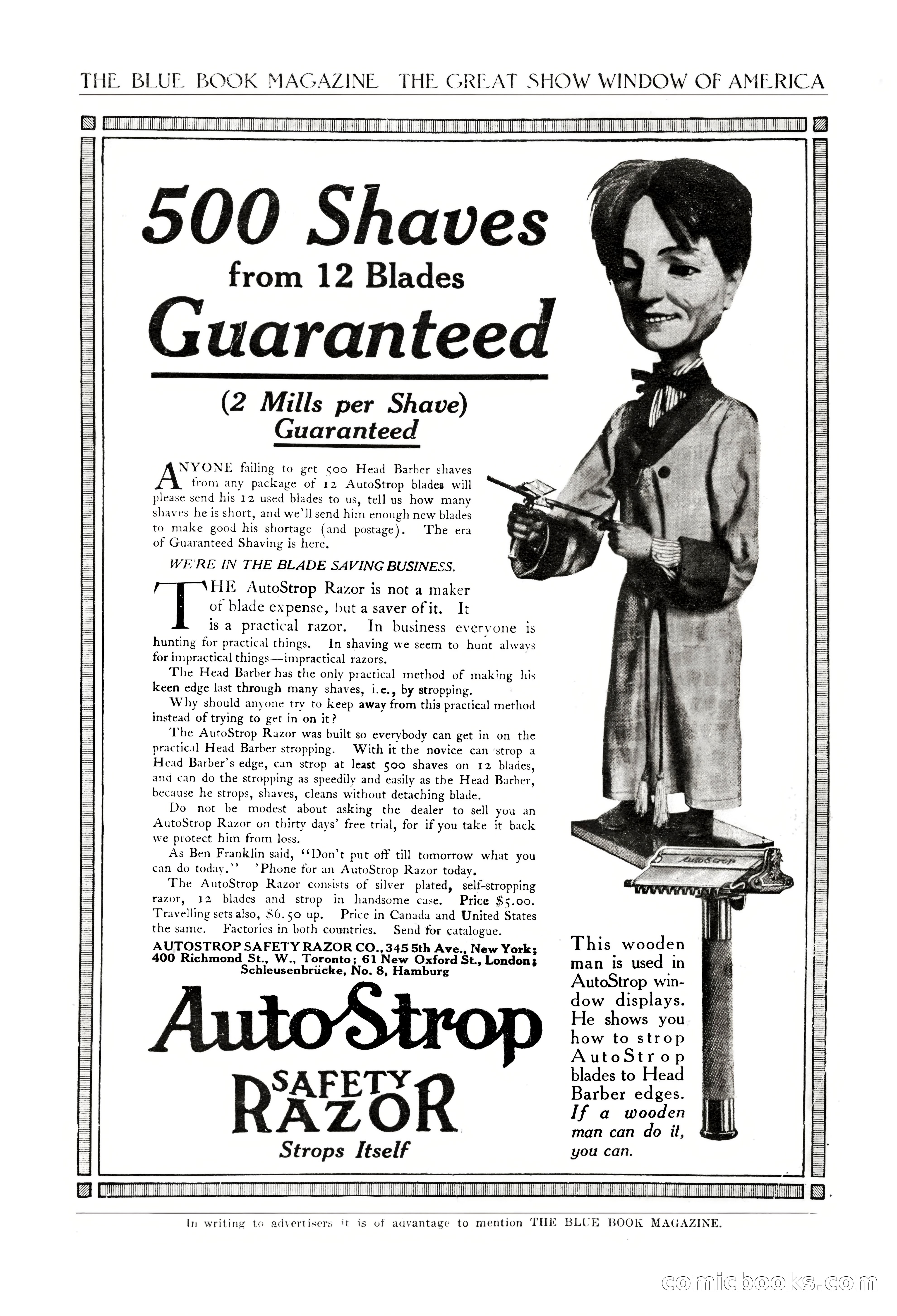 The Blue Book Magazine, October 1912 — page 3 of 242