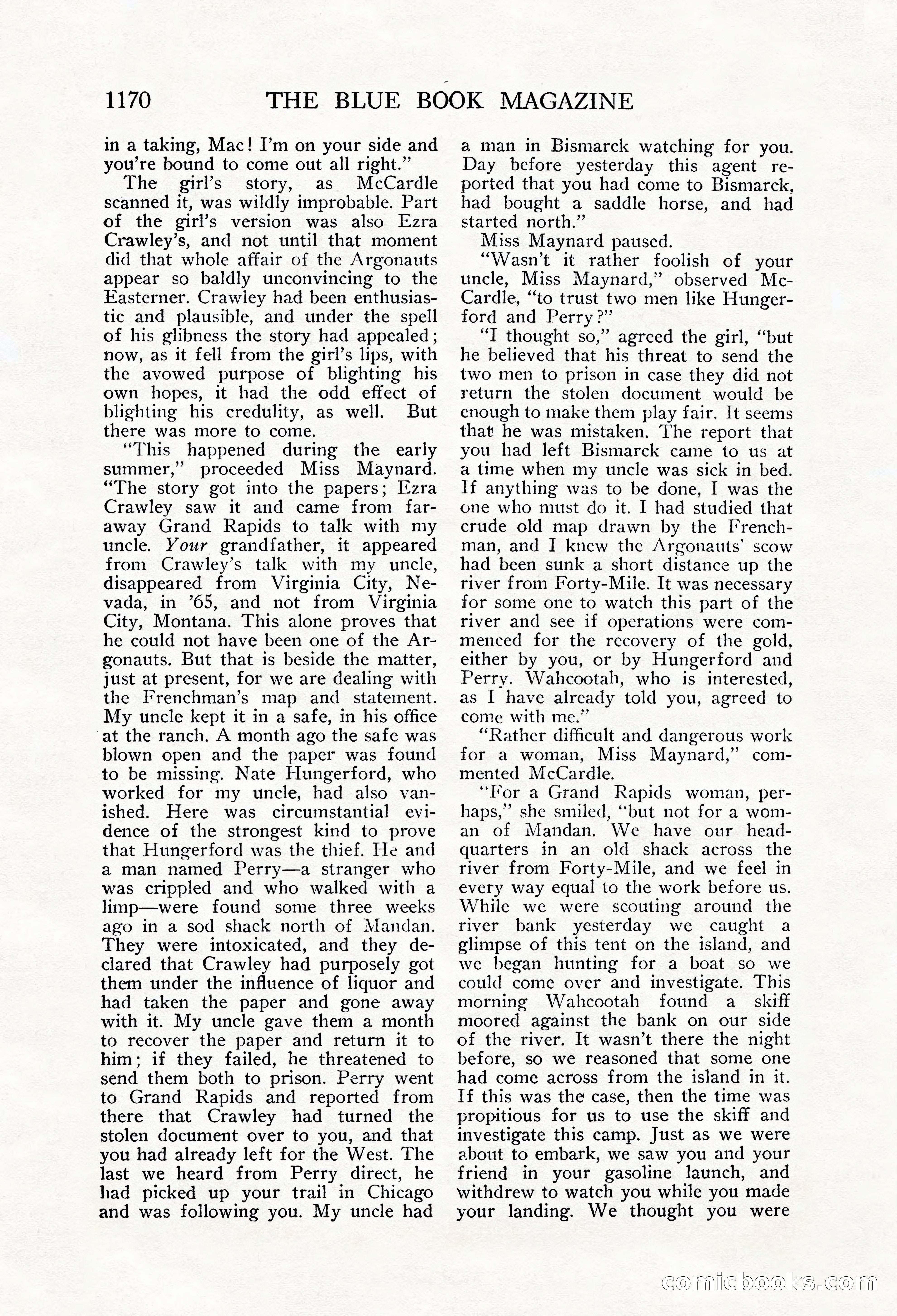 The Blue Book Magazine, October 1912 — page 50 of 242