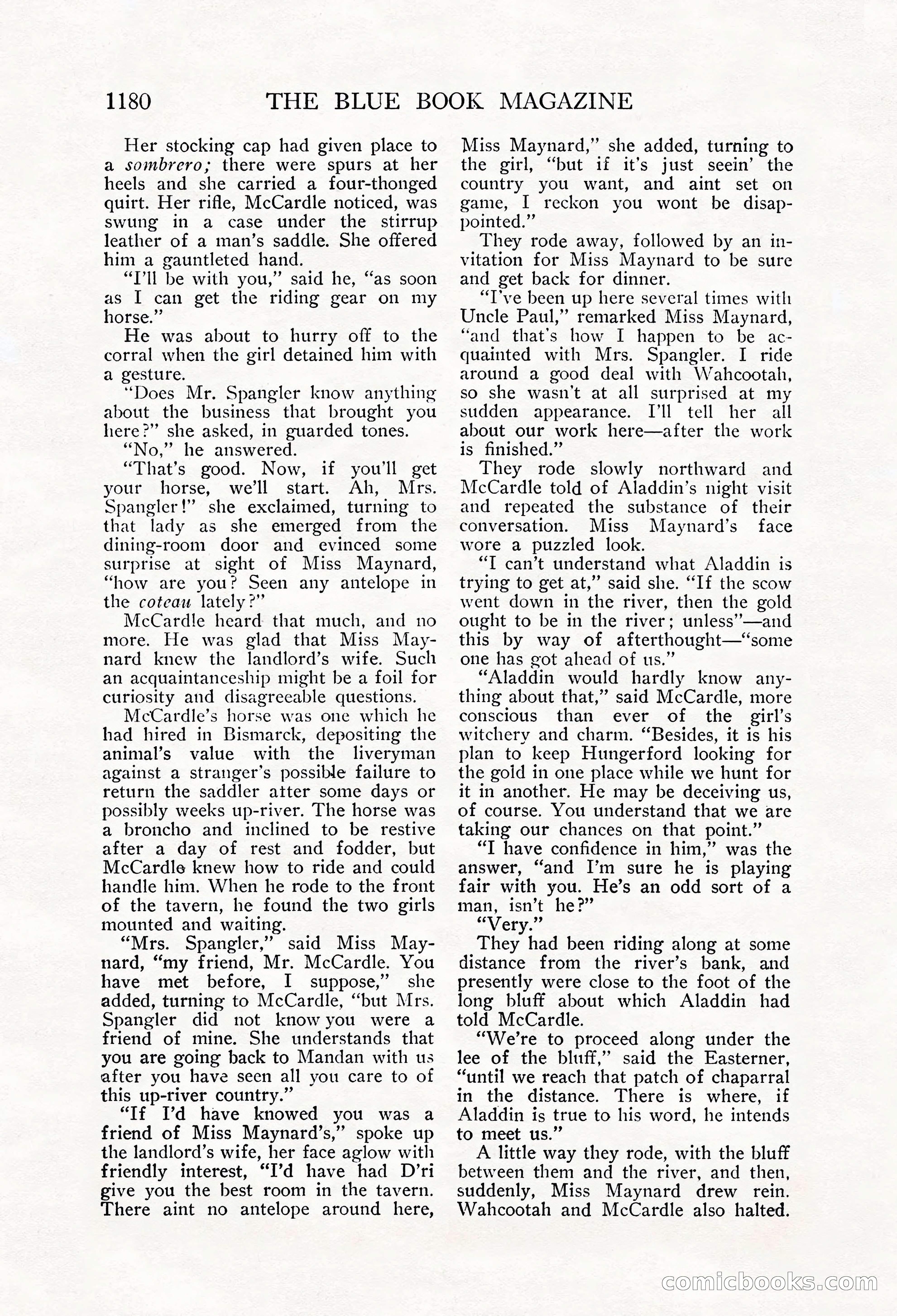 The Blue Book Magazine, October 1912 — page 60 of 242