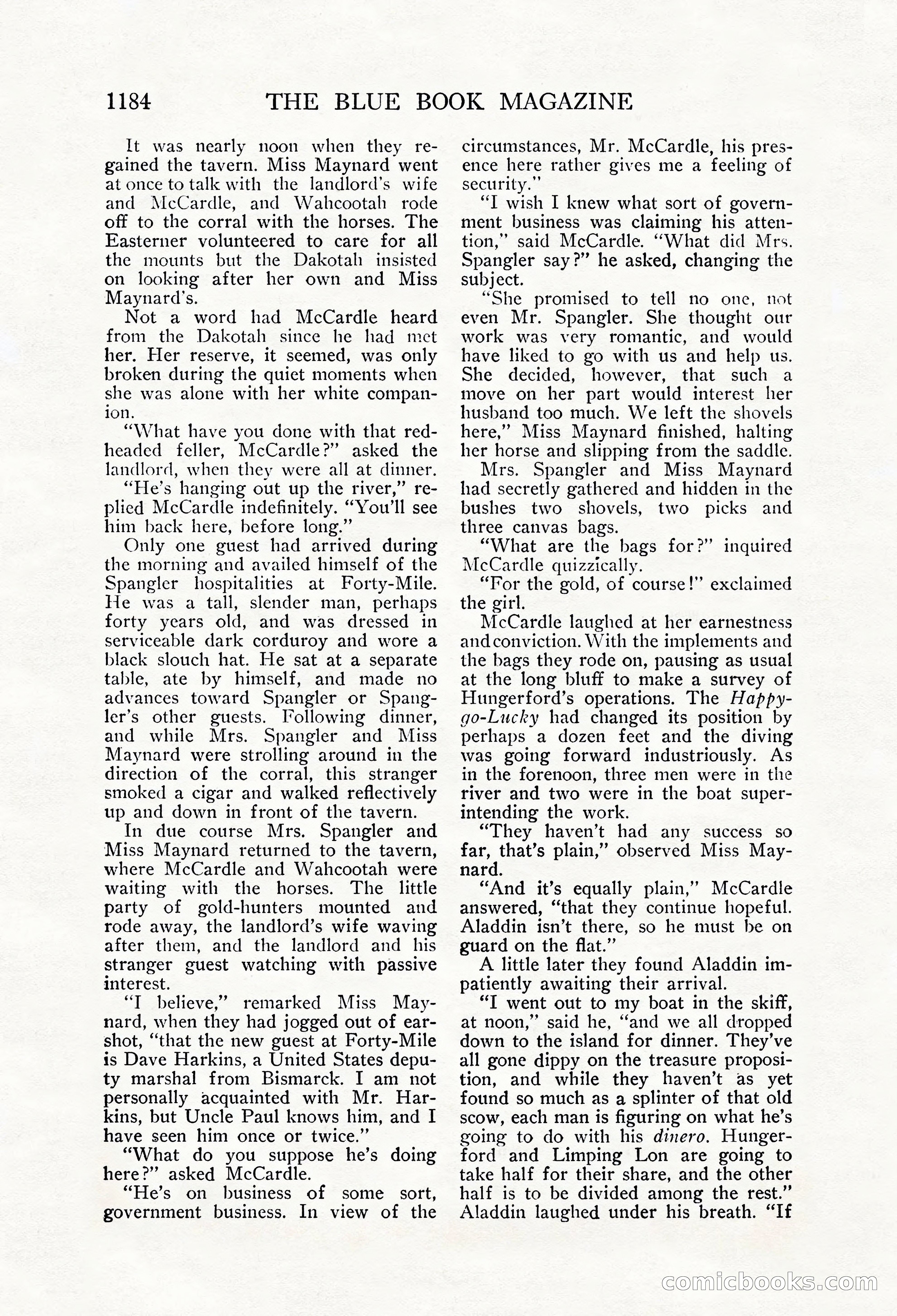 The Blue Book Magazine, October 1912 — page 64 of 242