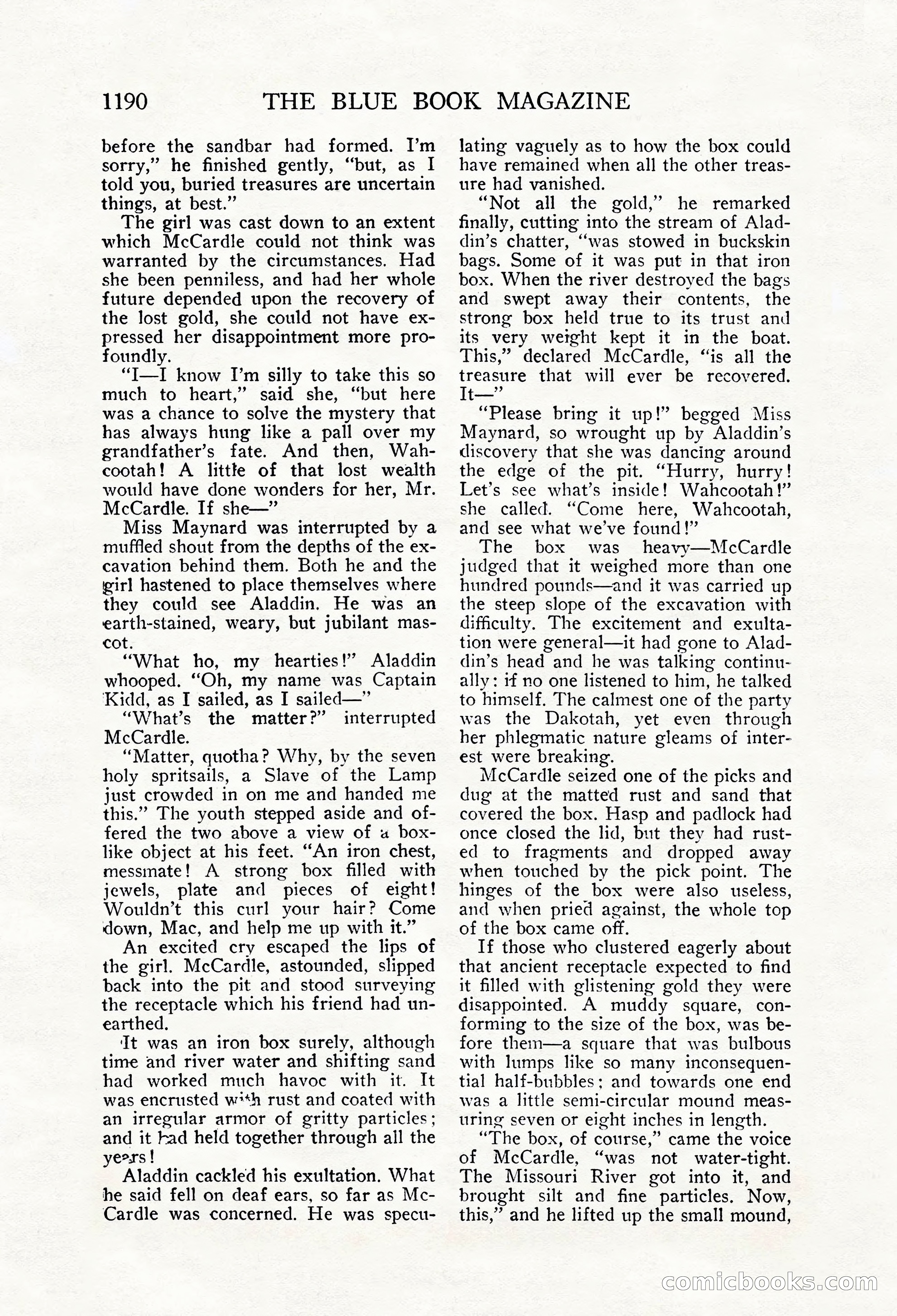 The Blue Book Magazine, October 1912 — page 70 of 242