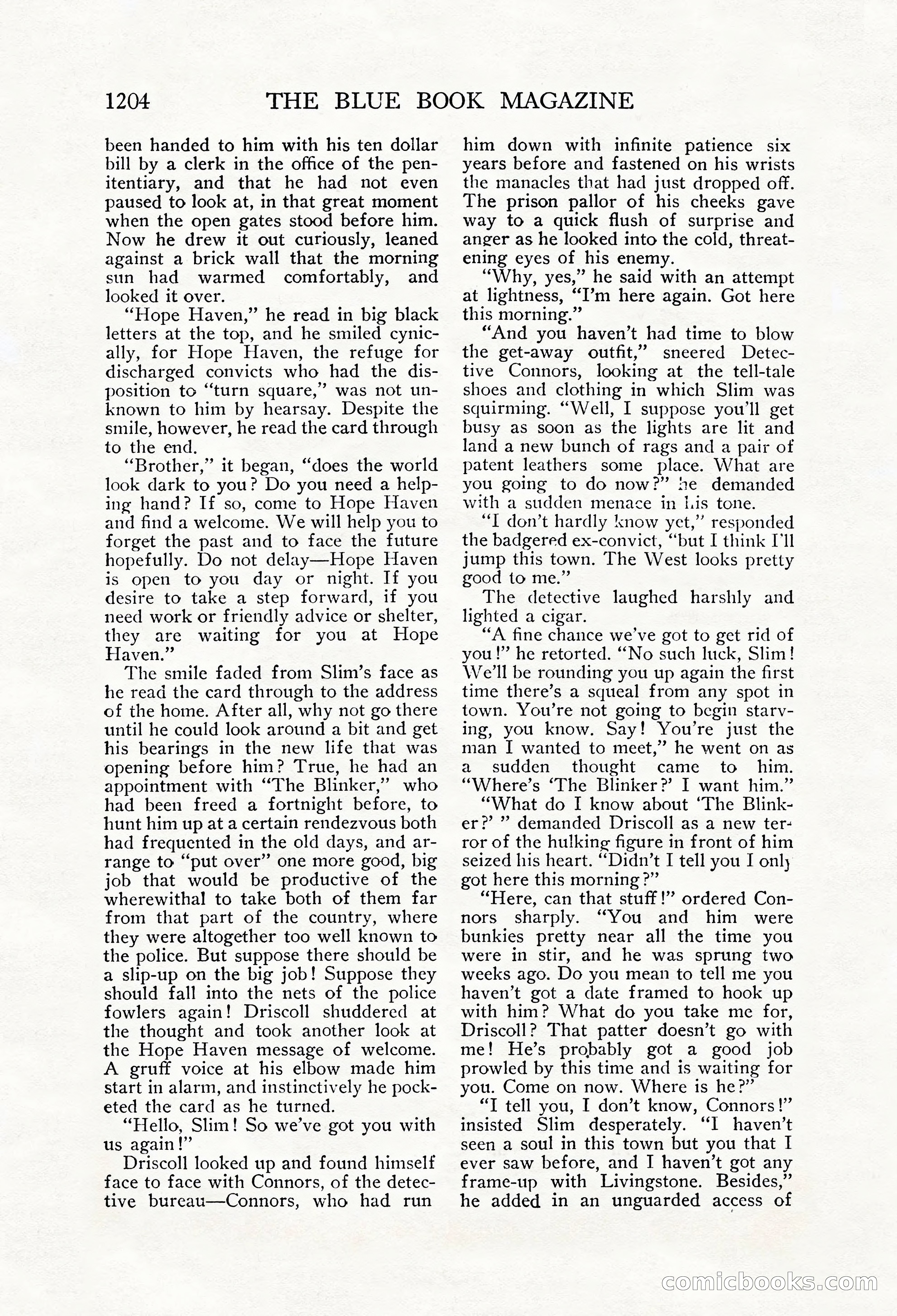 The Blue Book Magazine, October 1912 — page 84 of 242