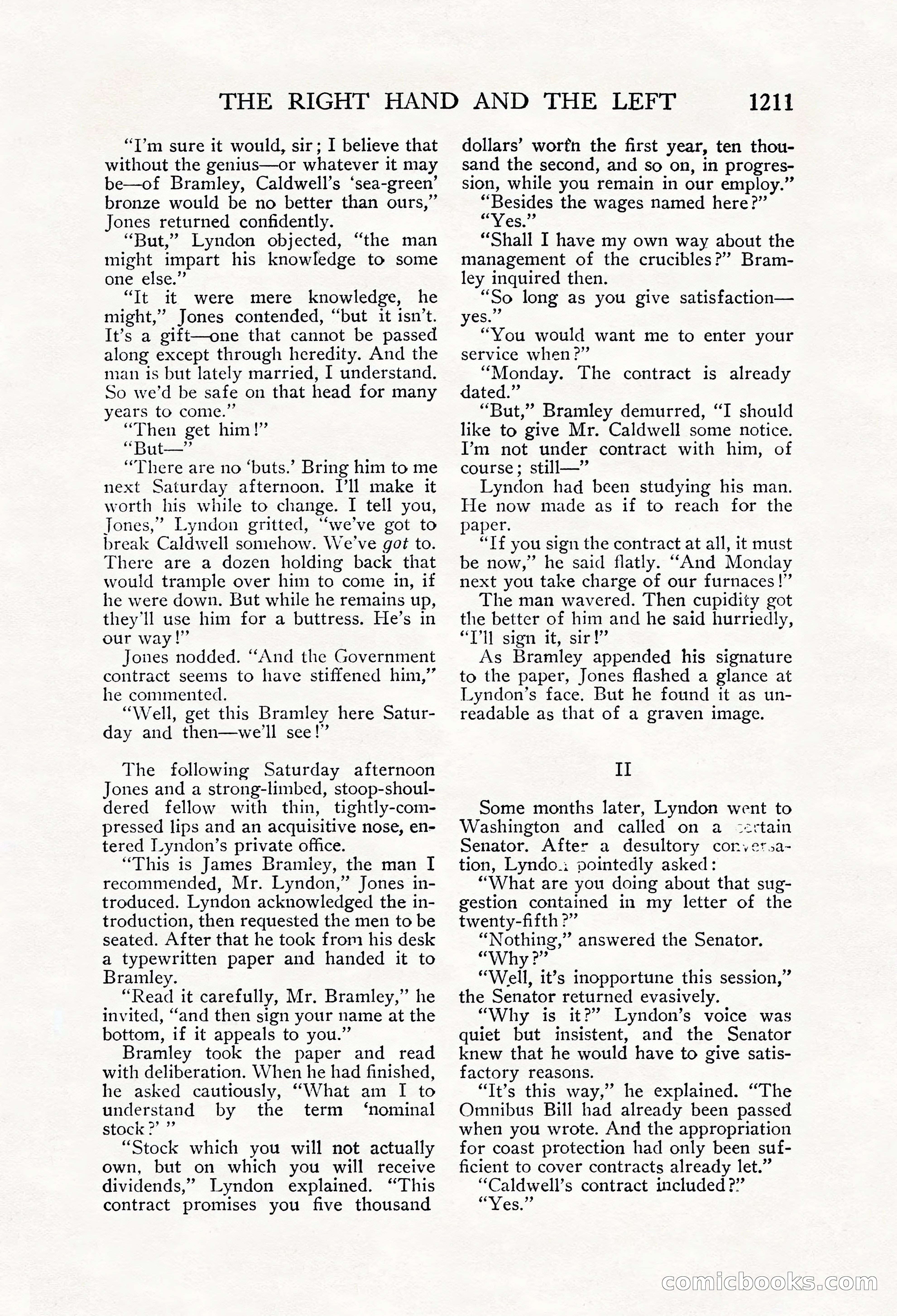 The Blue Book Magazine, October 1912 — page 91 of 242