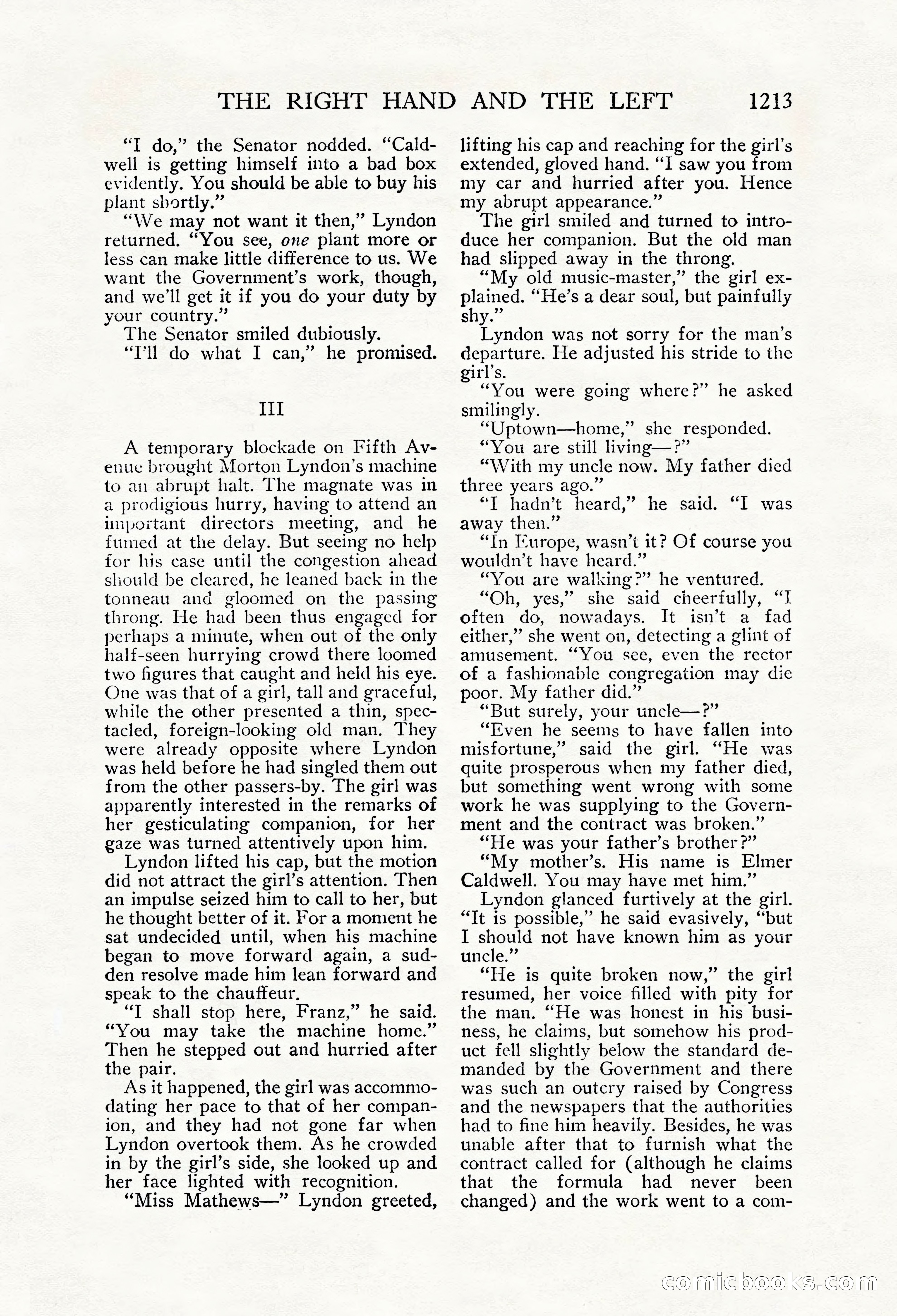 The Blue Book Magazine, October 1912 — page 93 of 242
