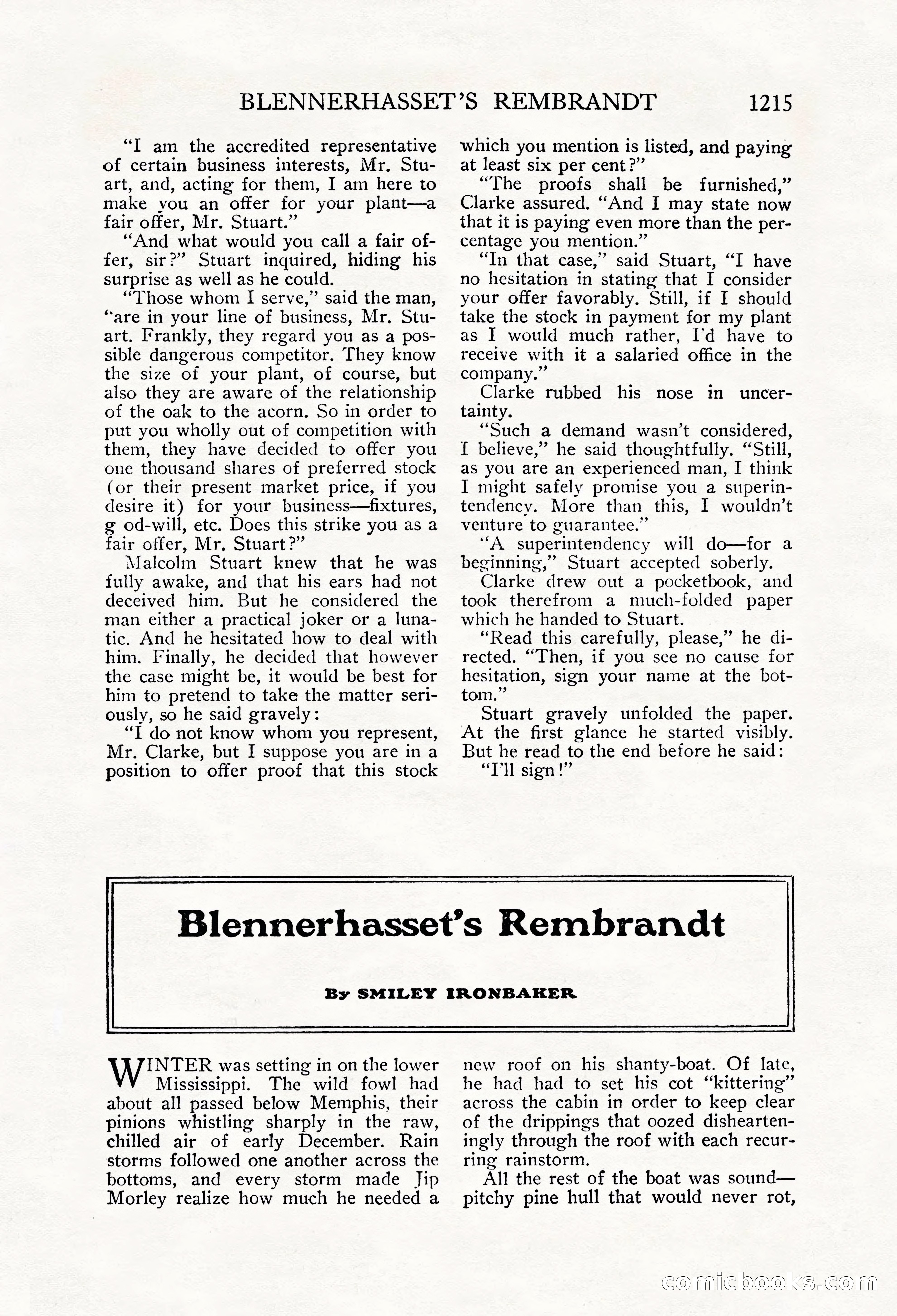 The Blue Book Magazine, October 1912 — page 95 of 242