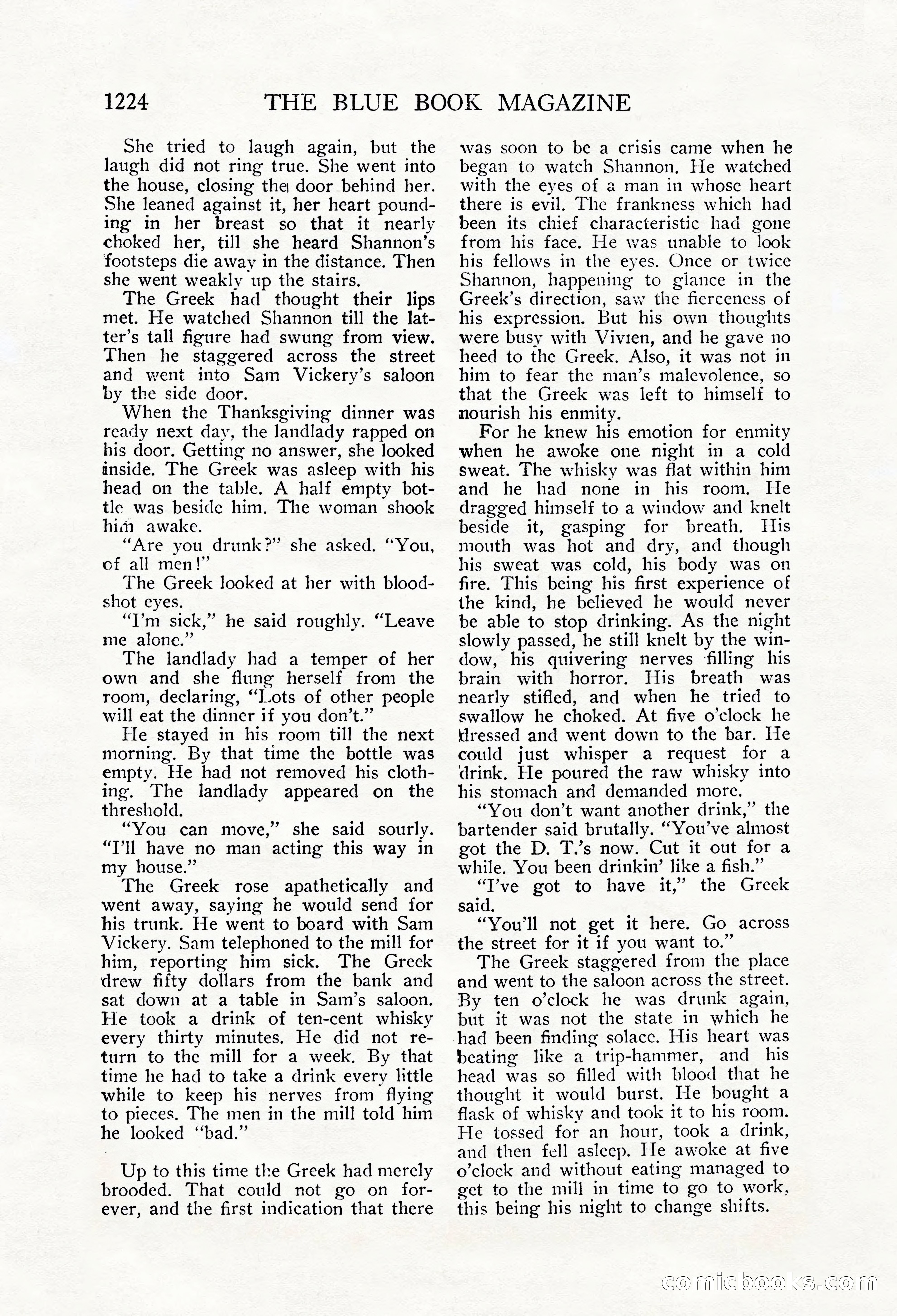 The Blue Book Magazine, October 1912 — page 104 of 242