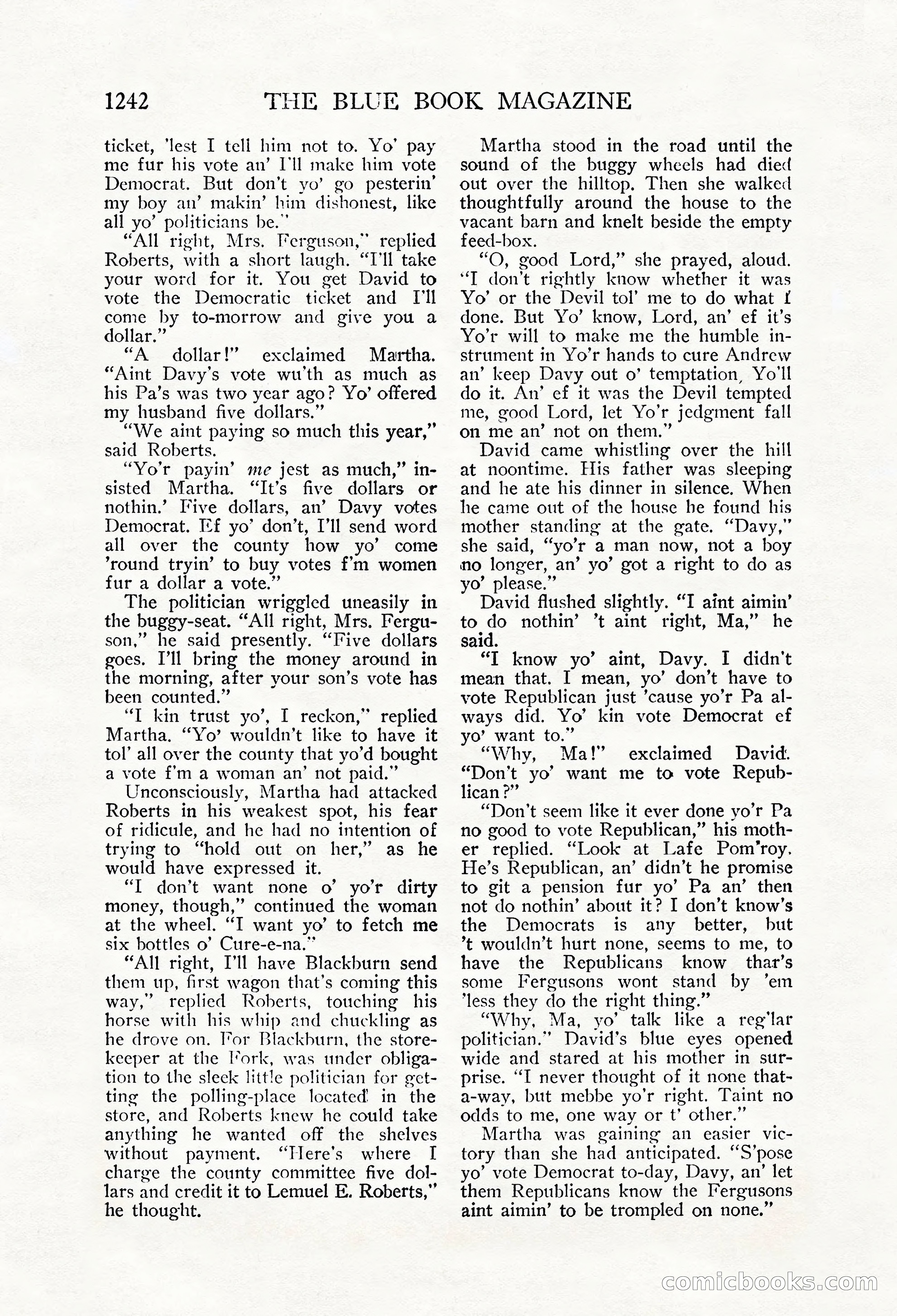 The Blue Book Magazine, October 1912 — page 122 of 242