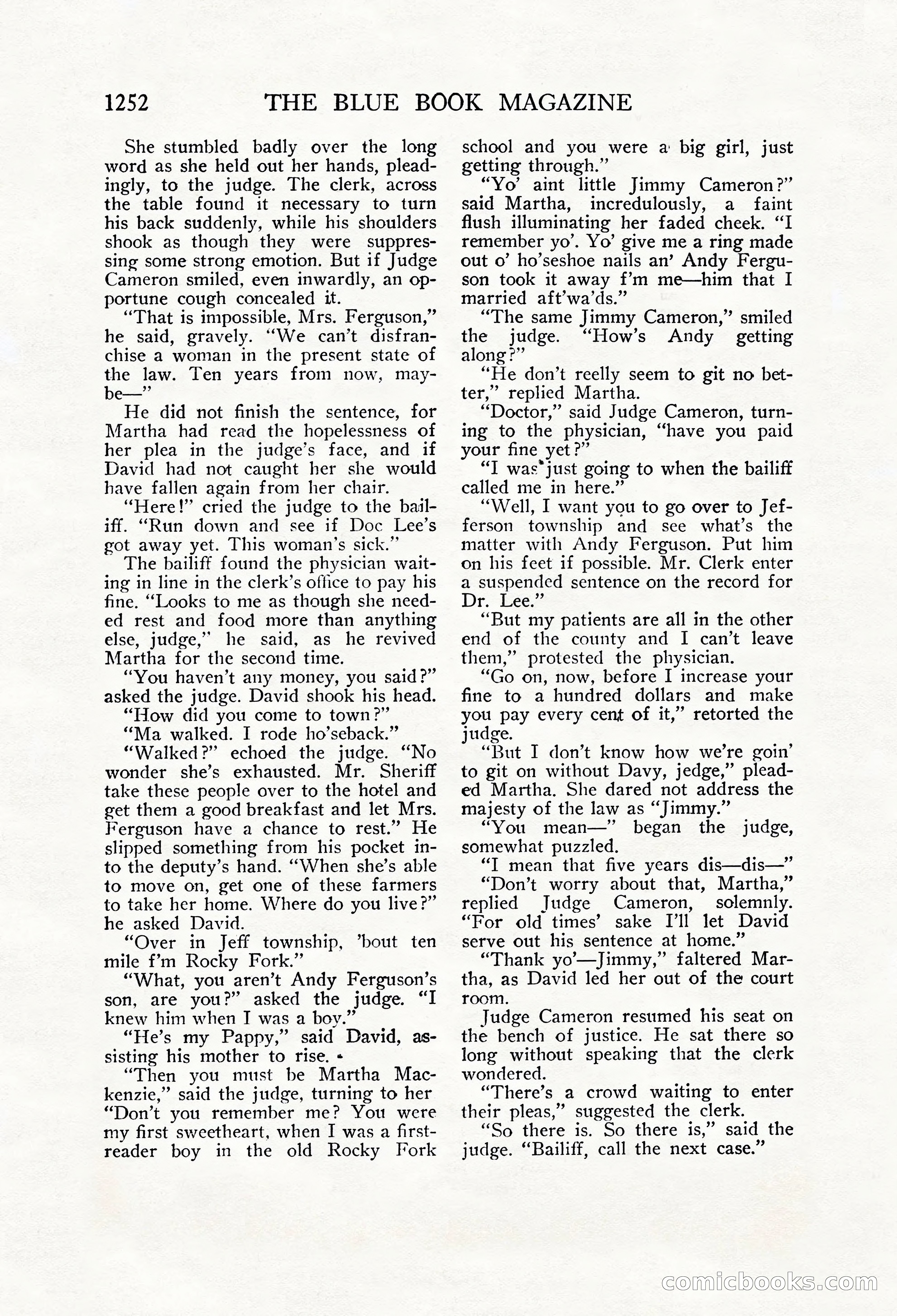 The Blue Book Magazine, October 1912 — page 132 of 242