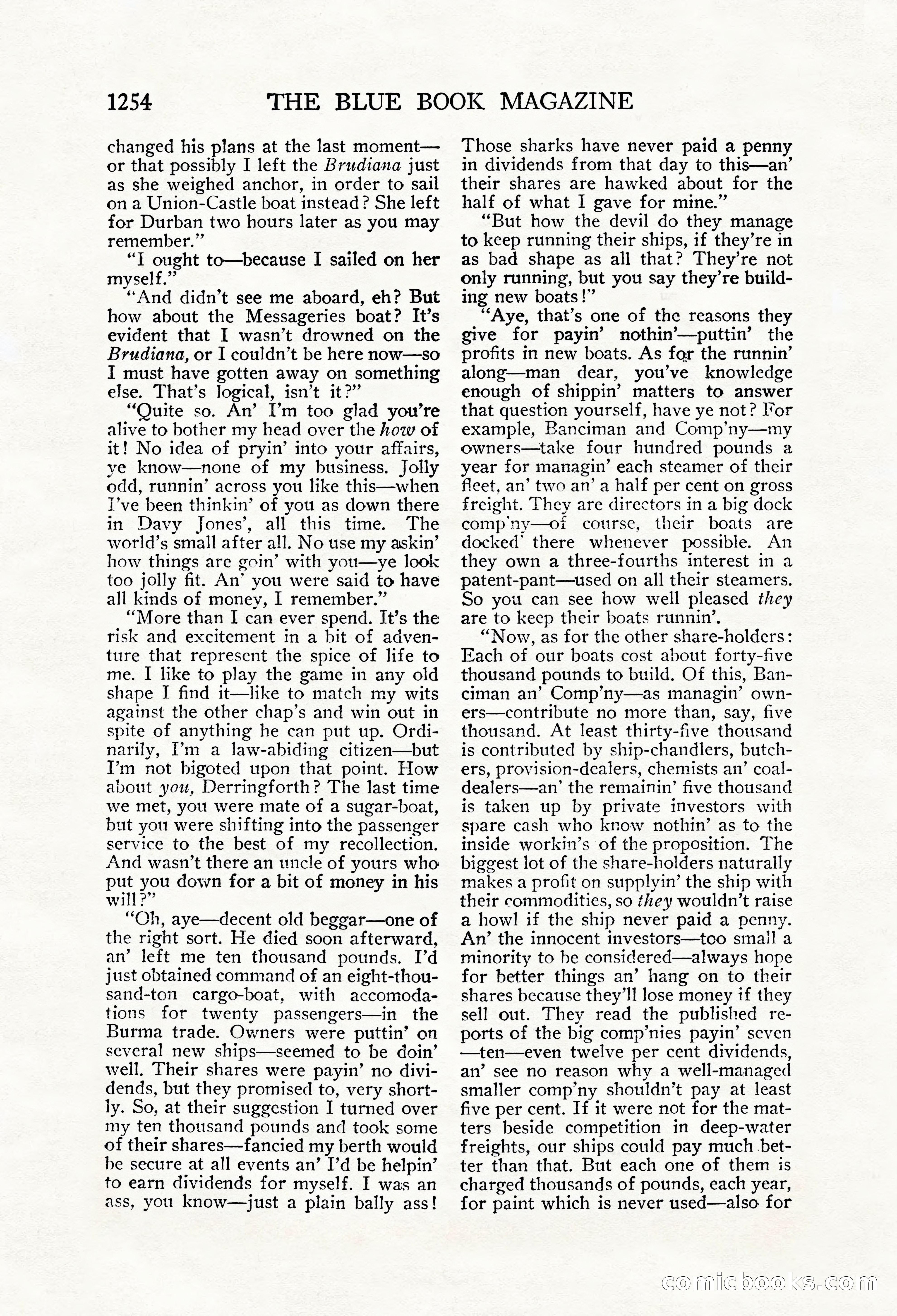 The Blue Book Magazine, October 1912 — page 134 of 242
