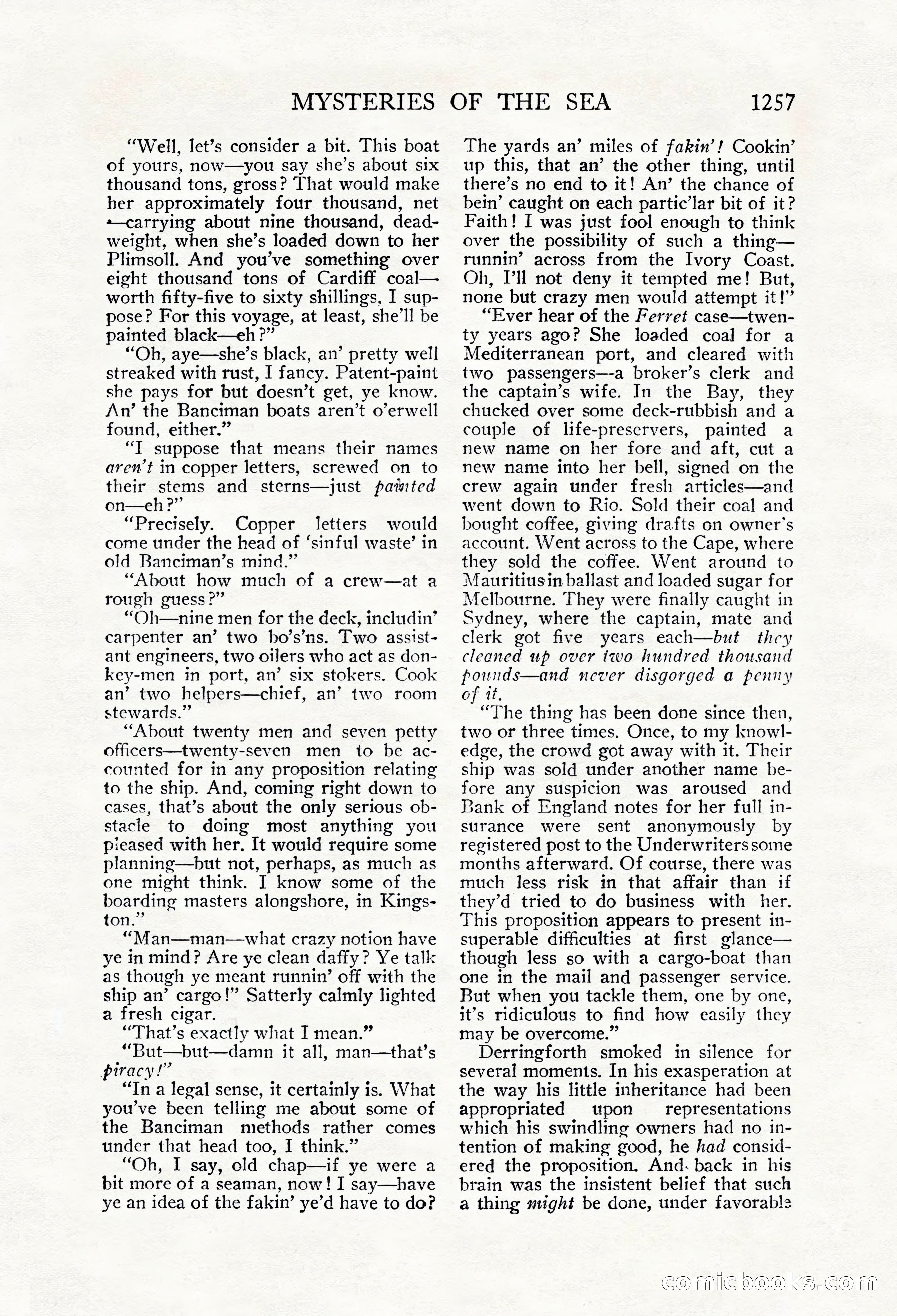 The Blue Book Magazine, October 1912 — page 137 of 242