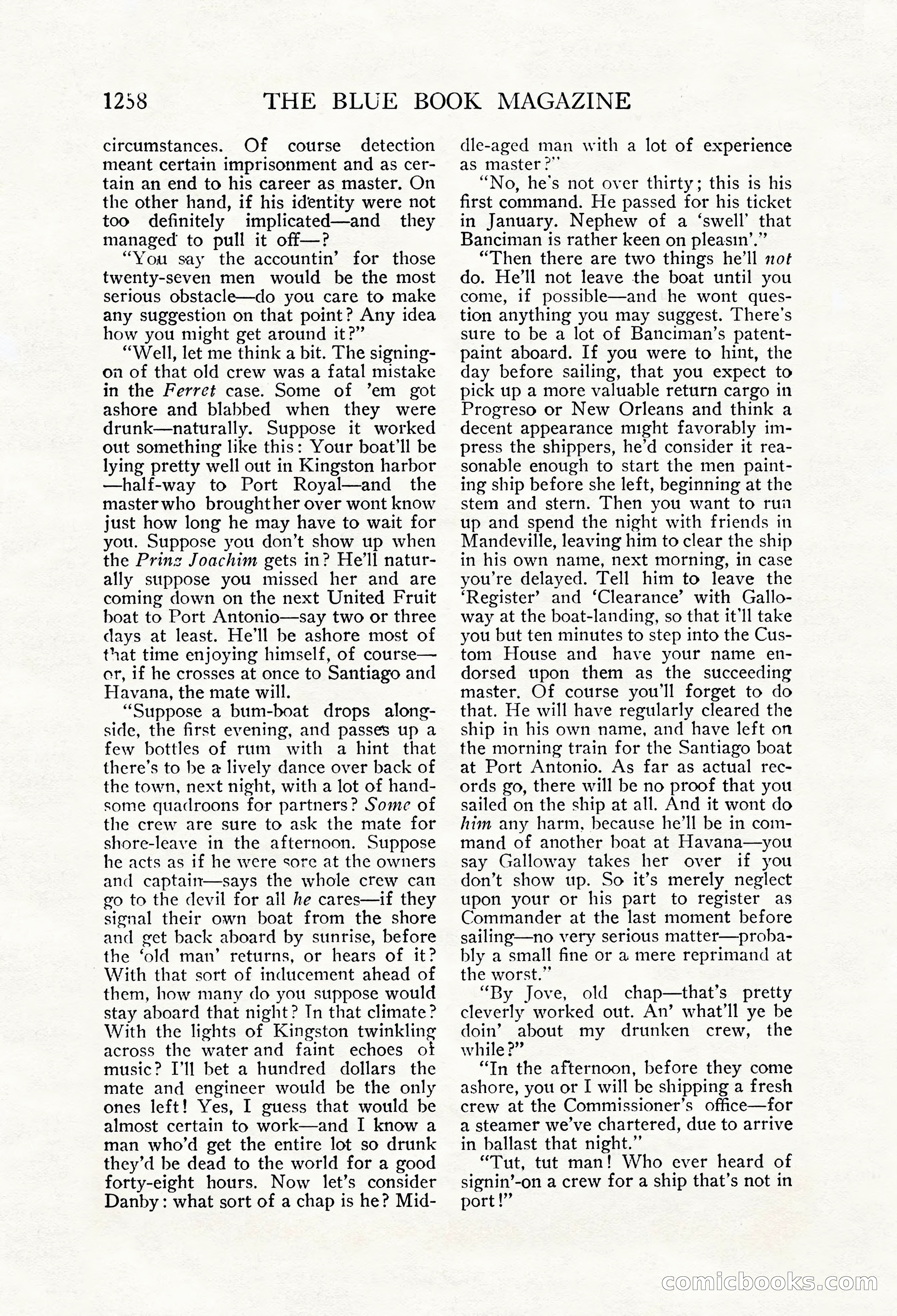 The Blue Book Magazine, October 1912 — page 138 of 242