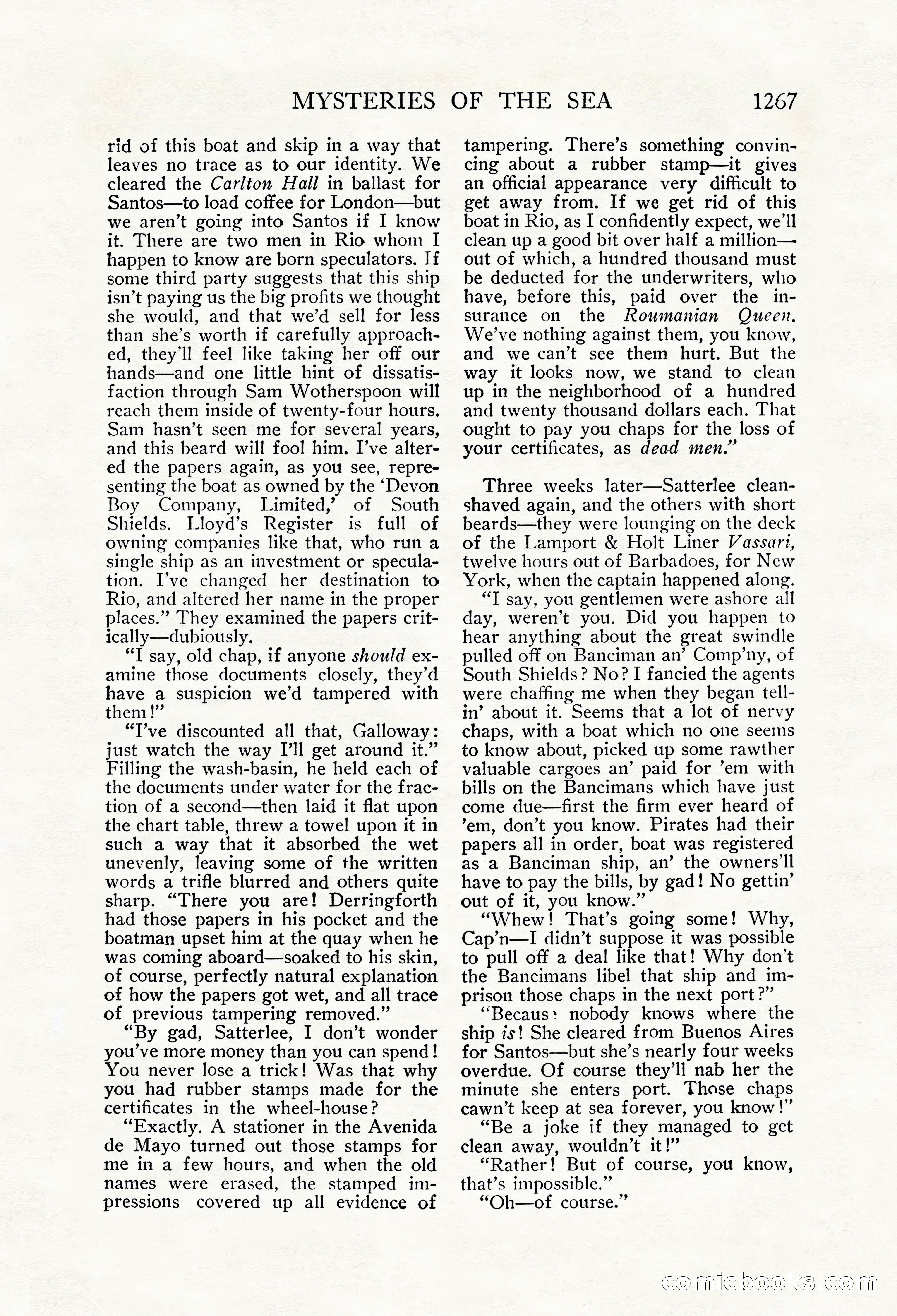 The Blue Book Magazine, October 1912 — page 147 of 242