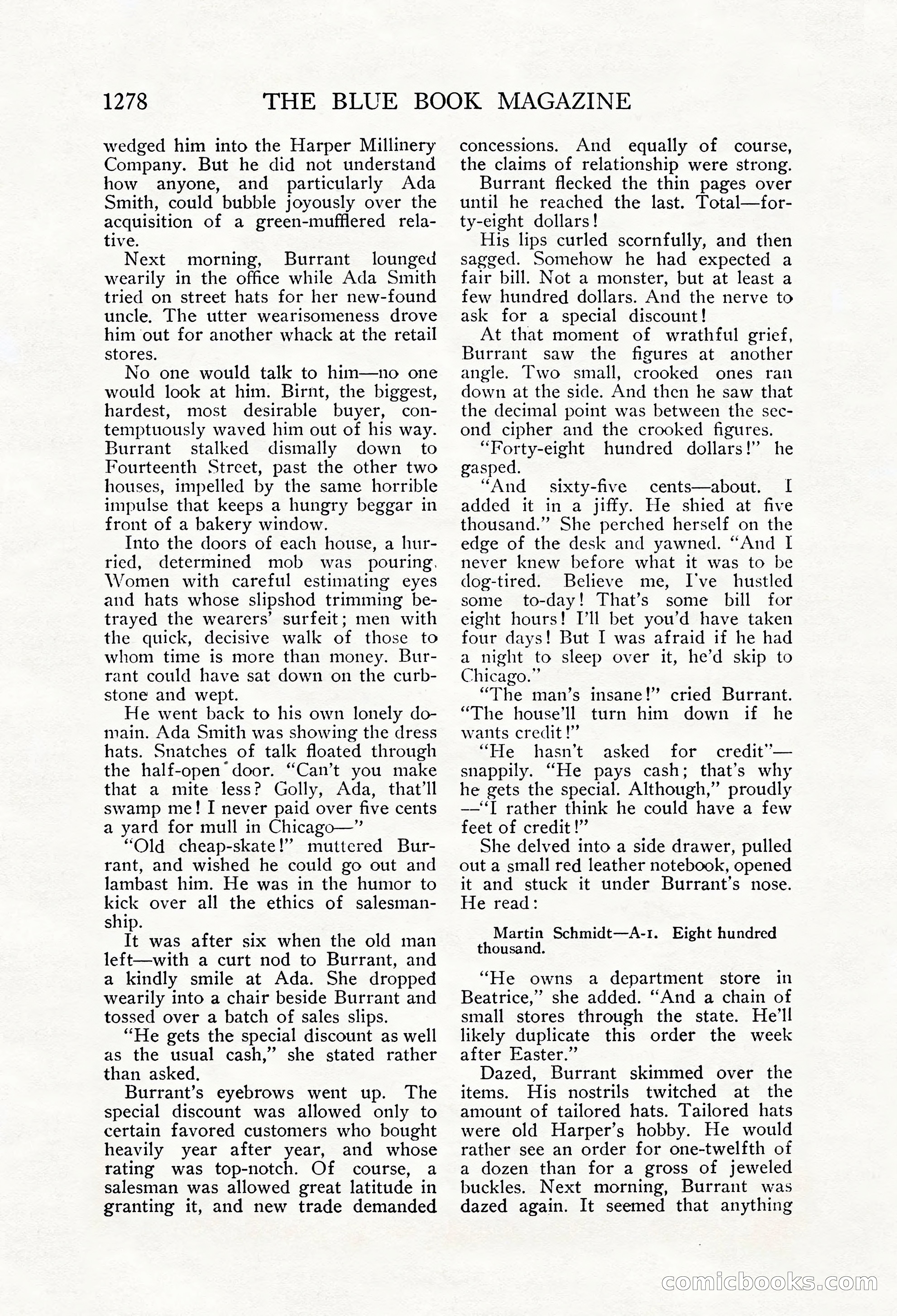 The Blue Book Magazine, October 1912 — page 158 of 242