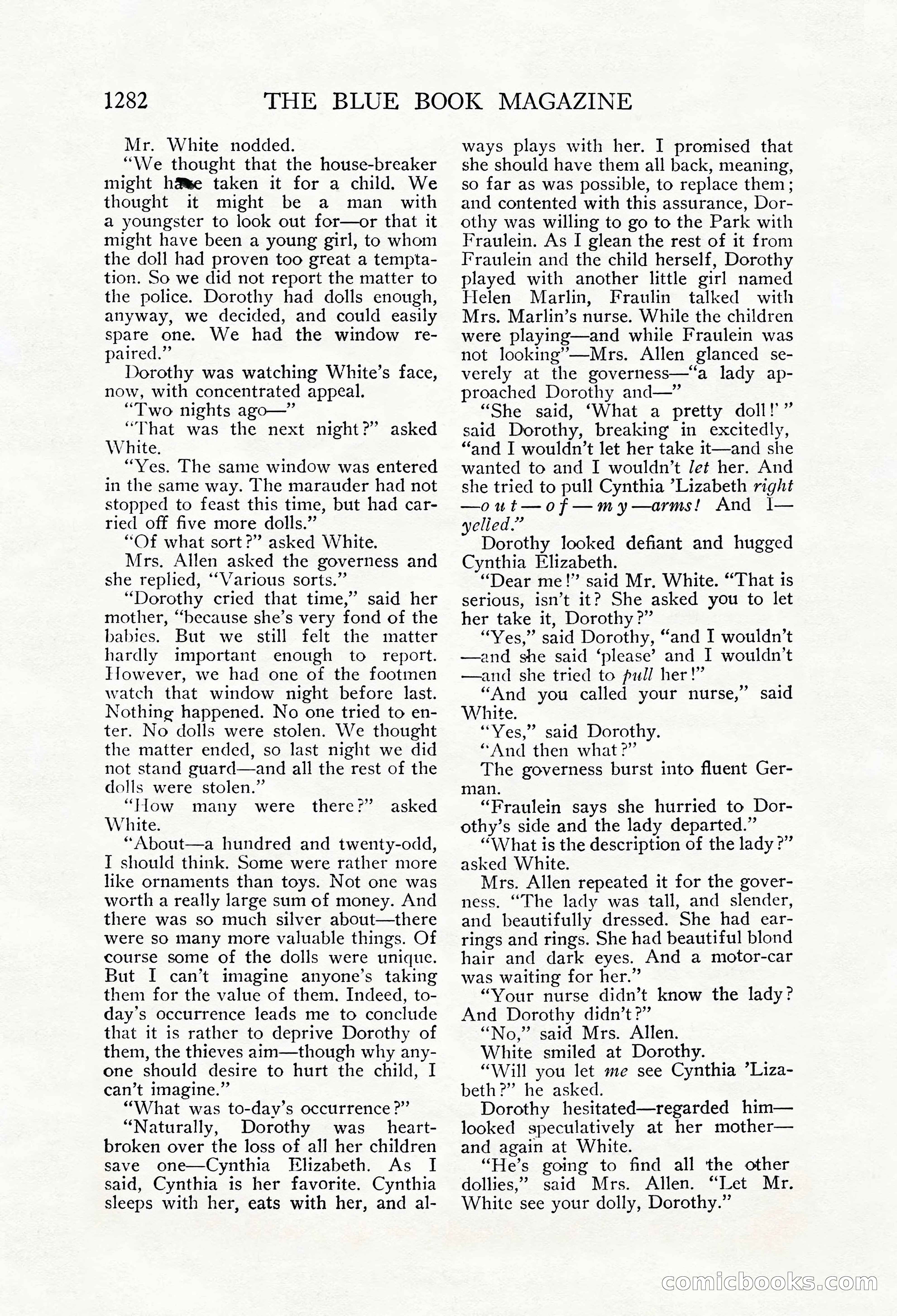 The Blue Book Magazine, October 1912 — page 162 of 242