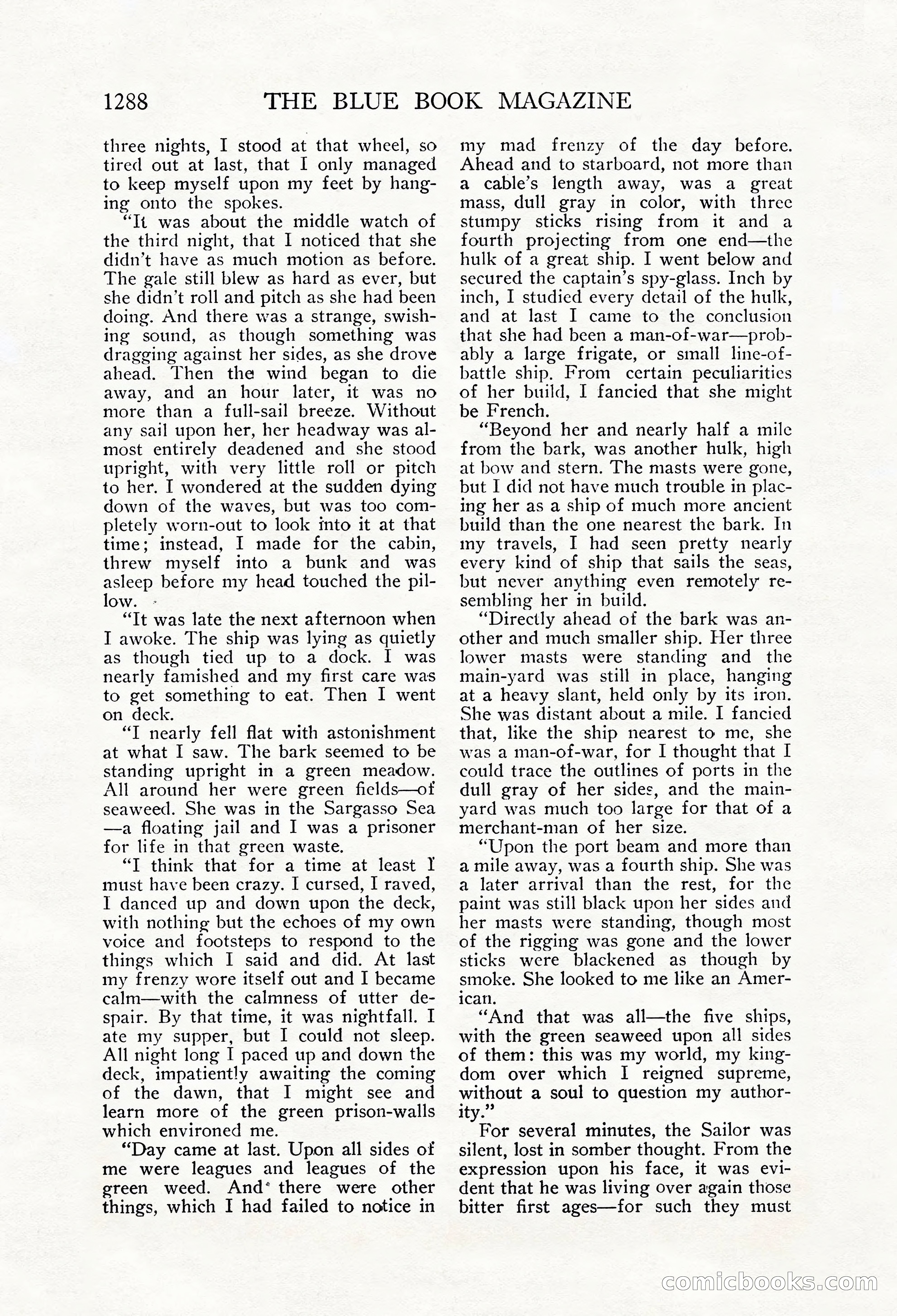 The Blue Book Magazine, October 1912 — page 168 of 242