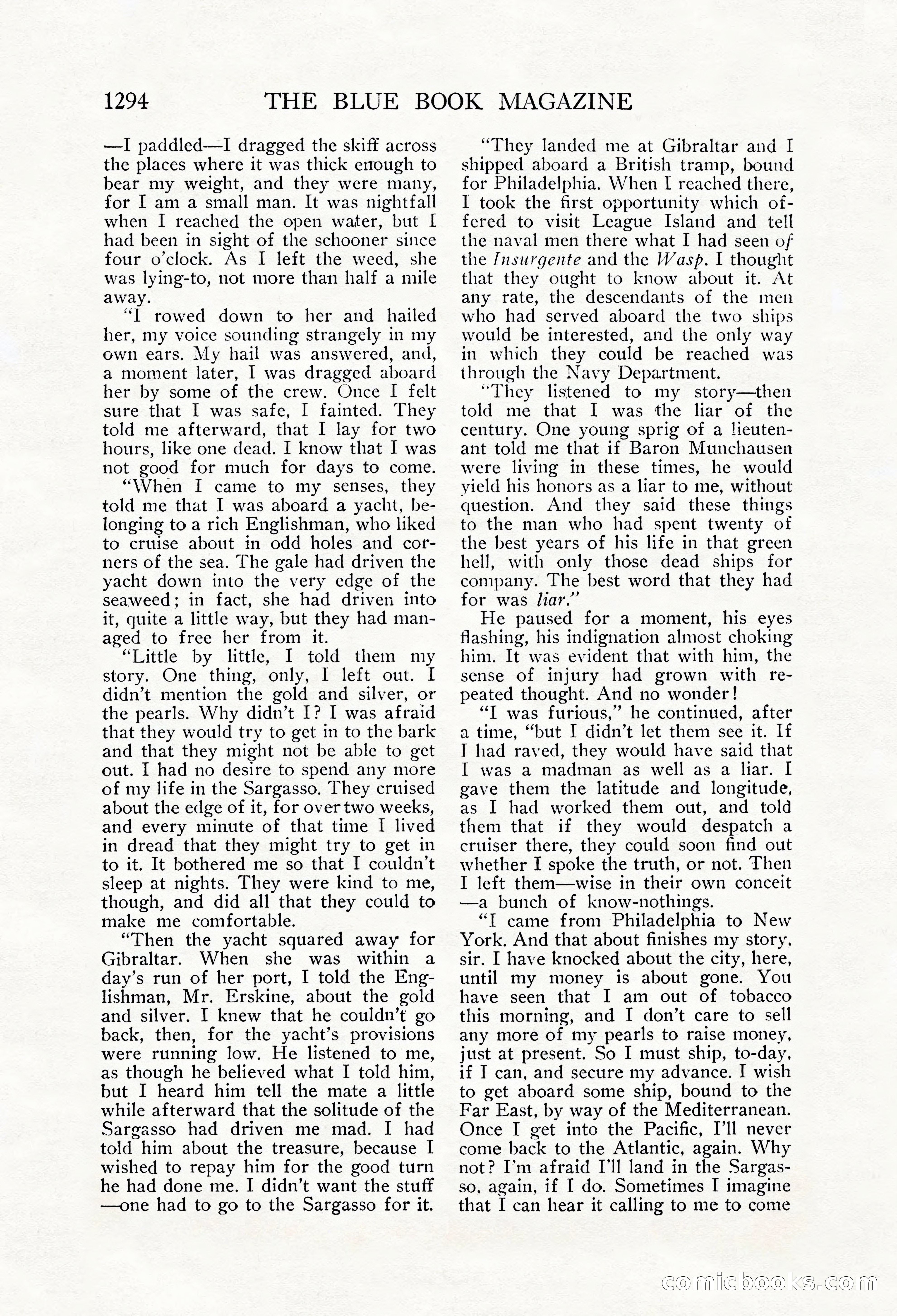 The Blue Book Magazine, October 1912 — page 174 of 242
