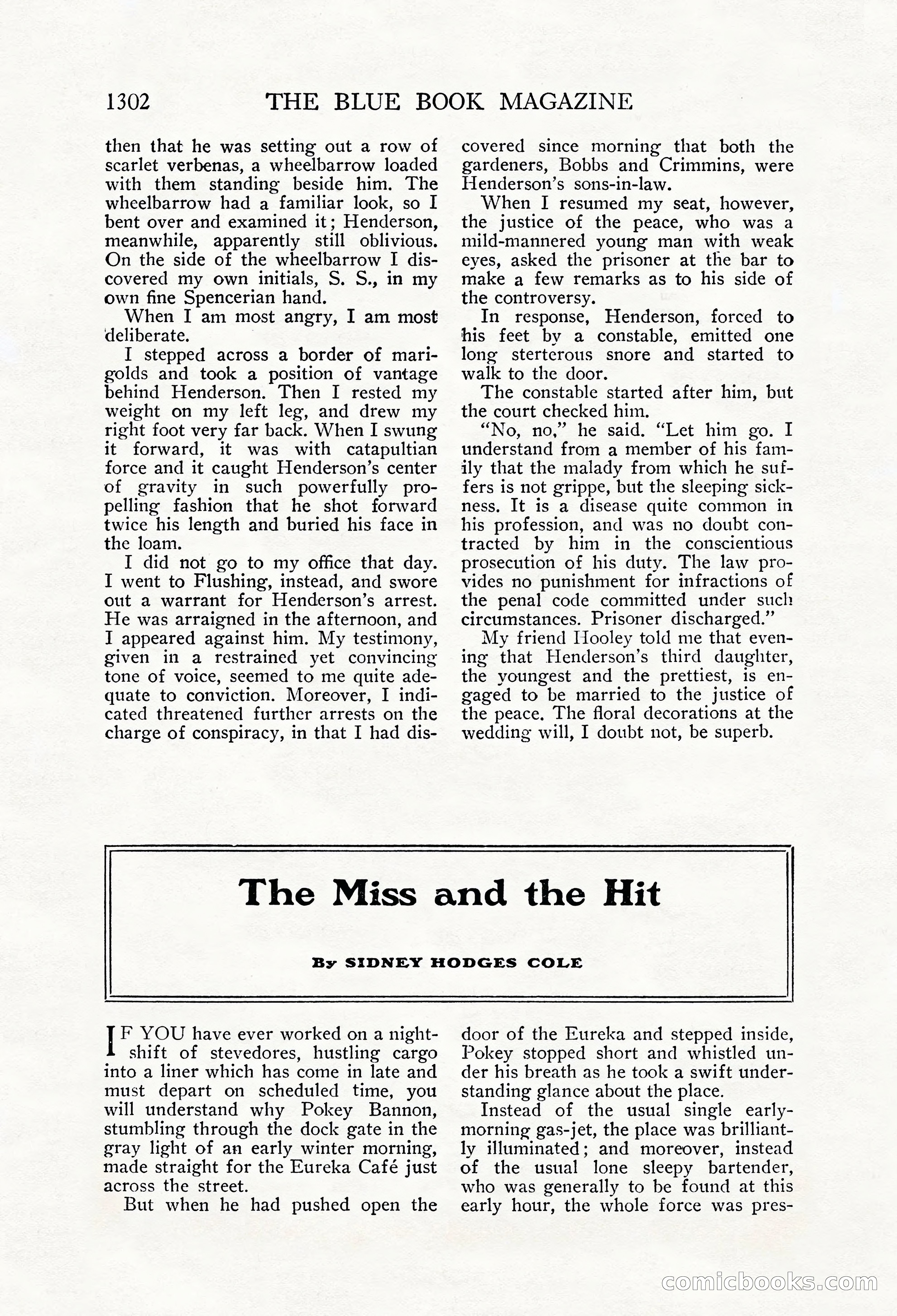 The Blue Book Magazine, October 1912 — page 182 of 242