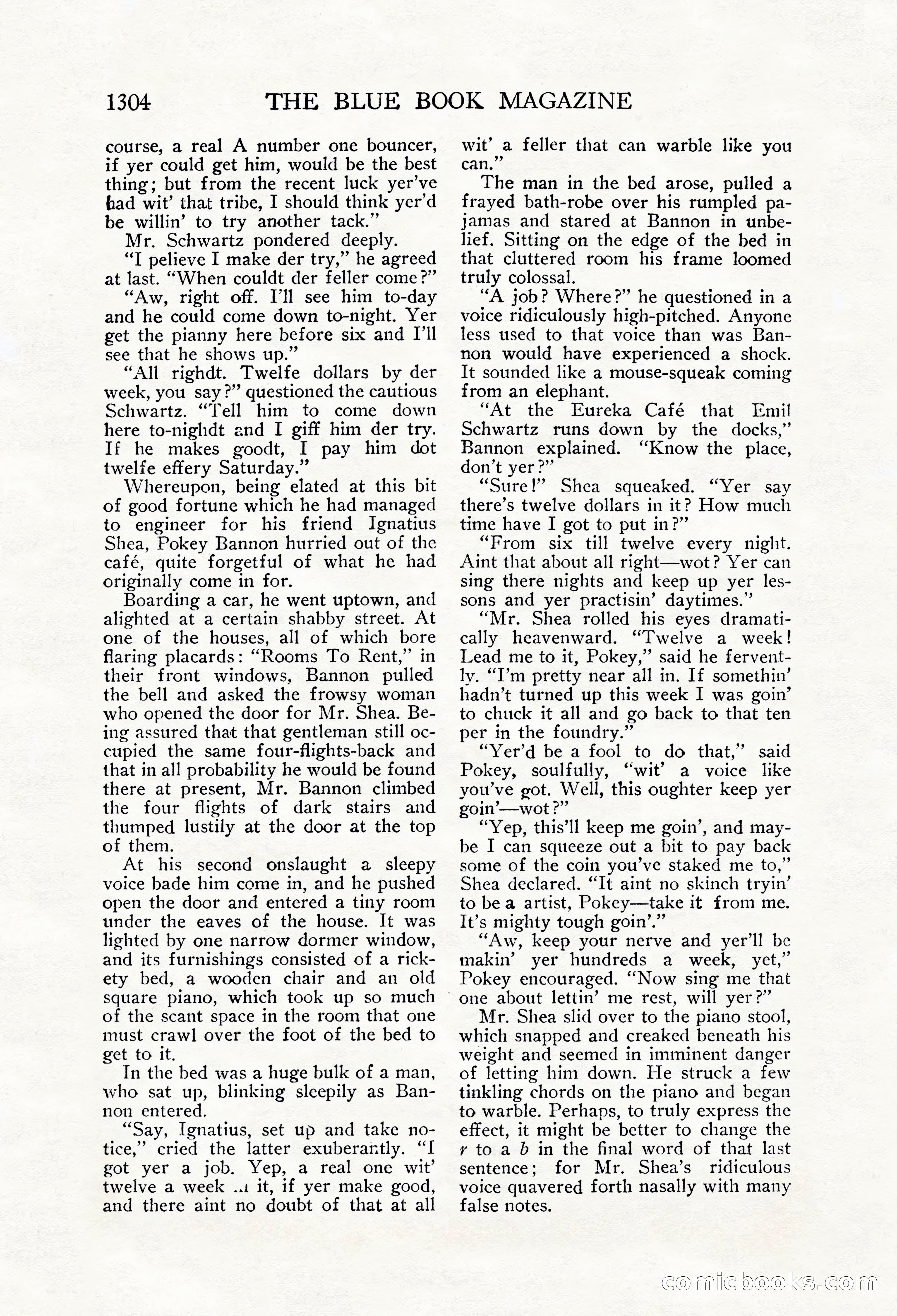 The Blue Book Magazine, October 1912 — page 184 of 242