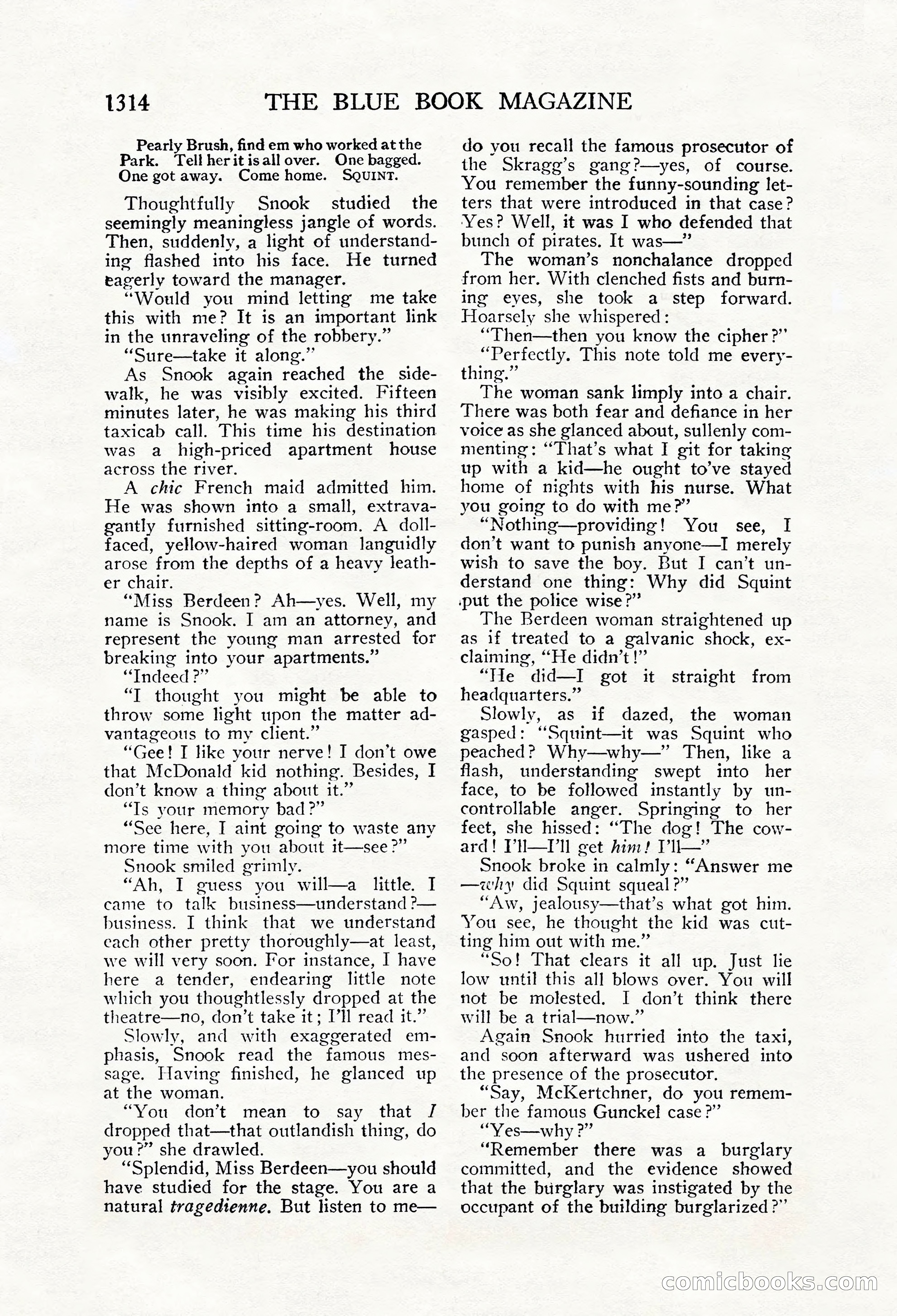 The Blue Book Magazine, October 1912 — page 194 of 242