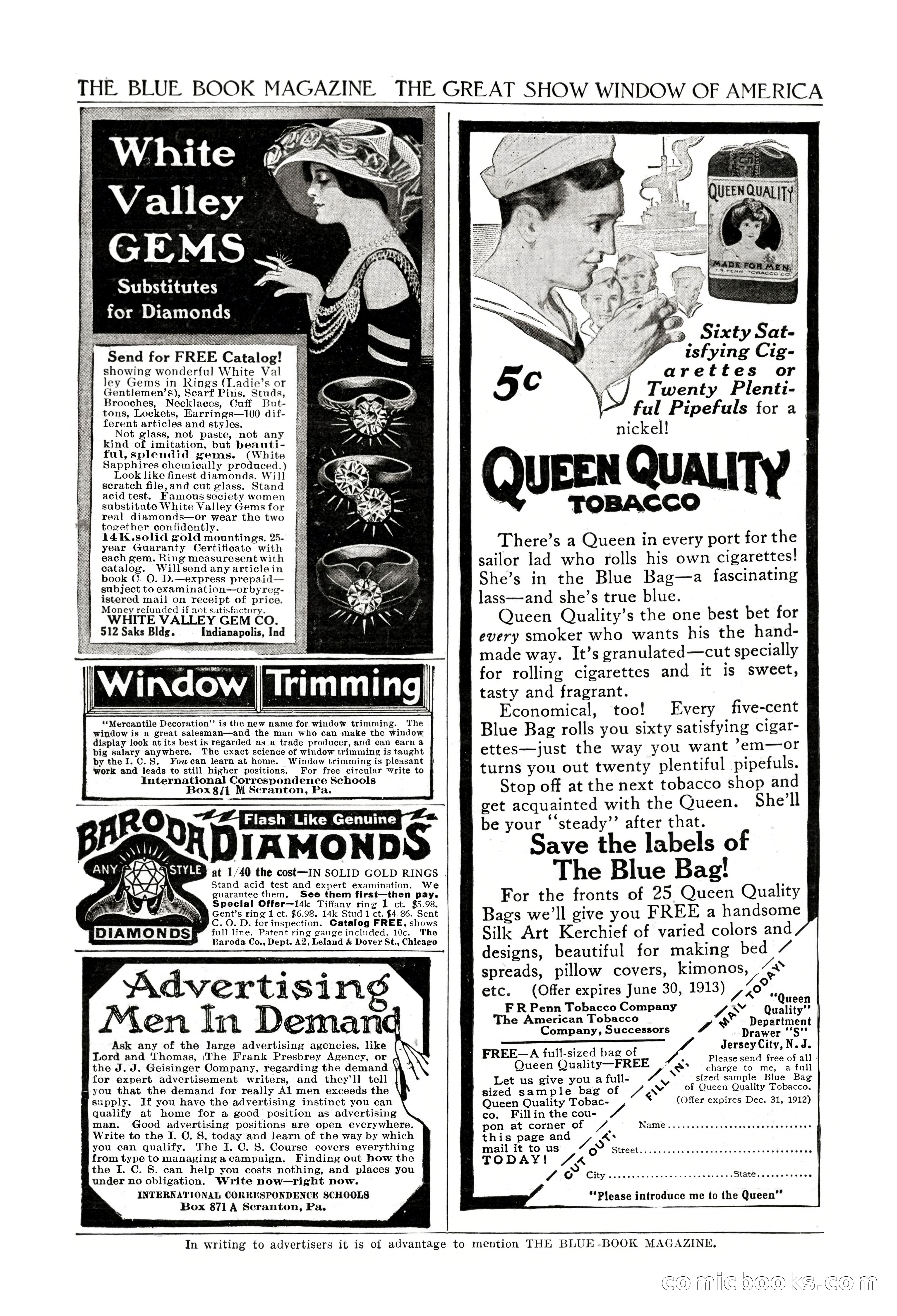 The Blue Book Magazine, October 1912 — page 229 of 242