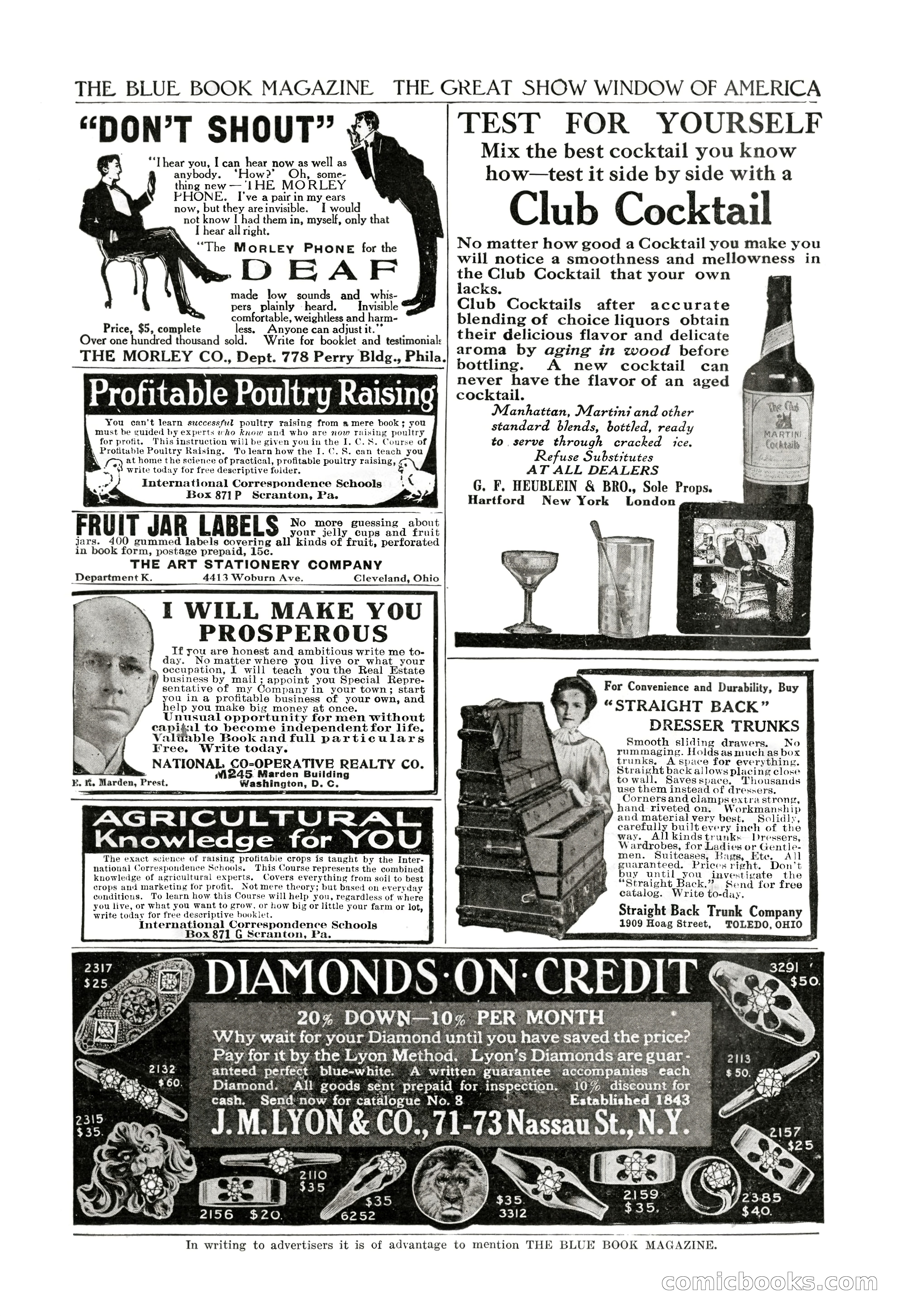 The Blue Book Magazine, October 1912 — page 231 of 242