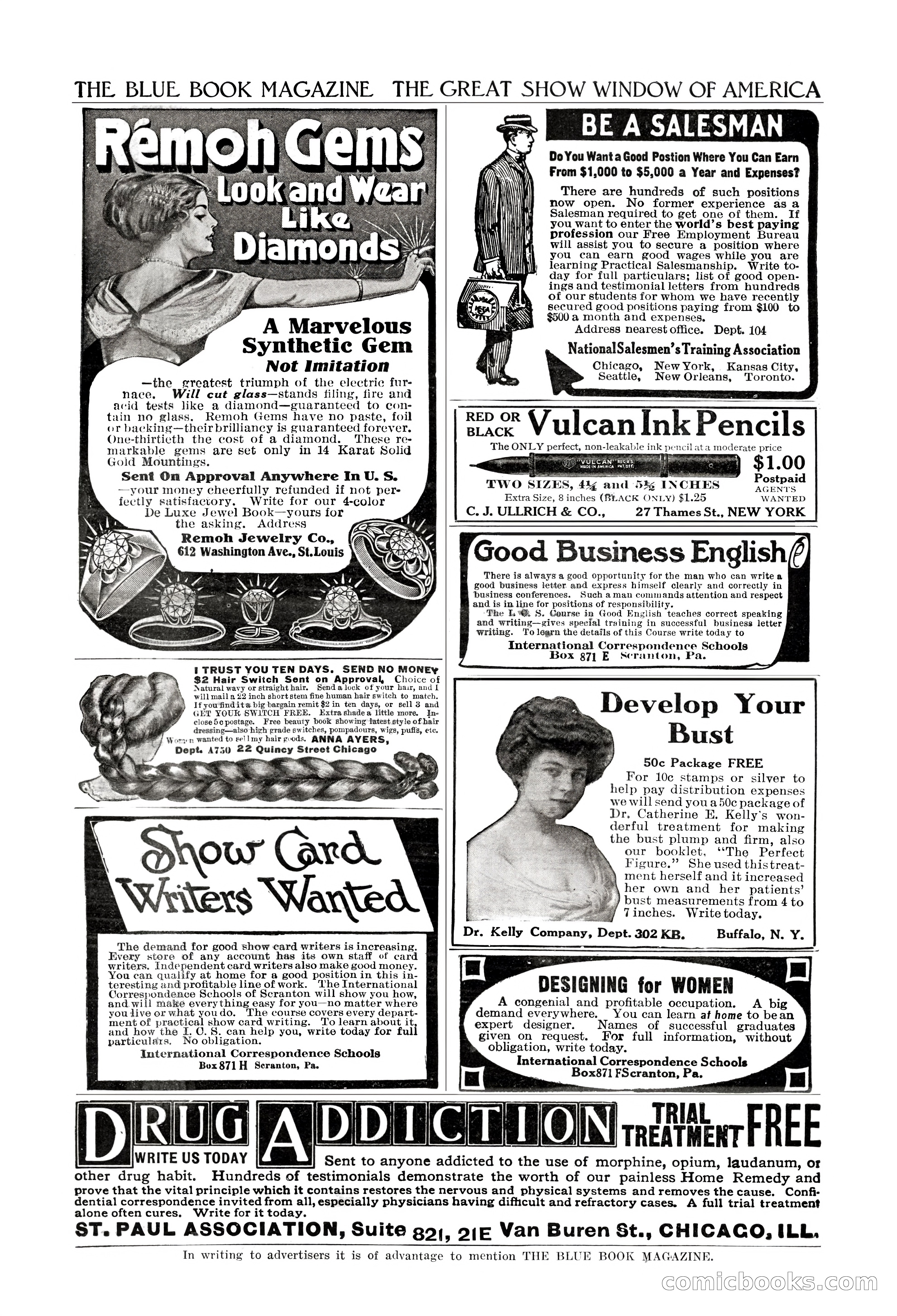 The Blue Book Magazine, October 1912 — page 232 of 242