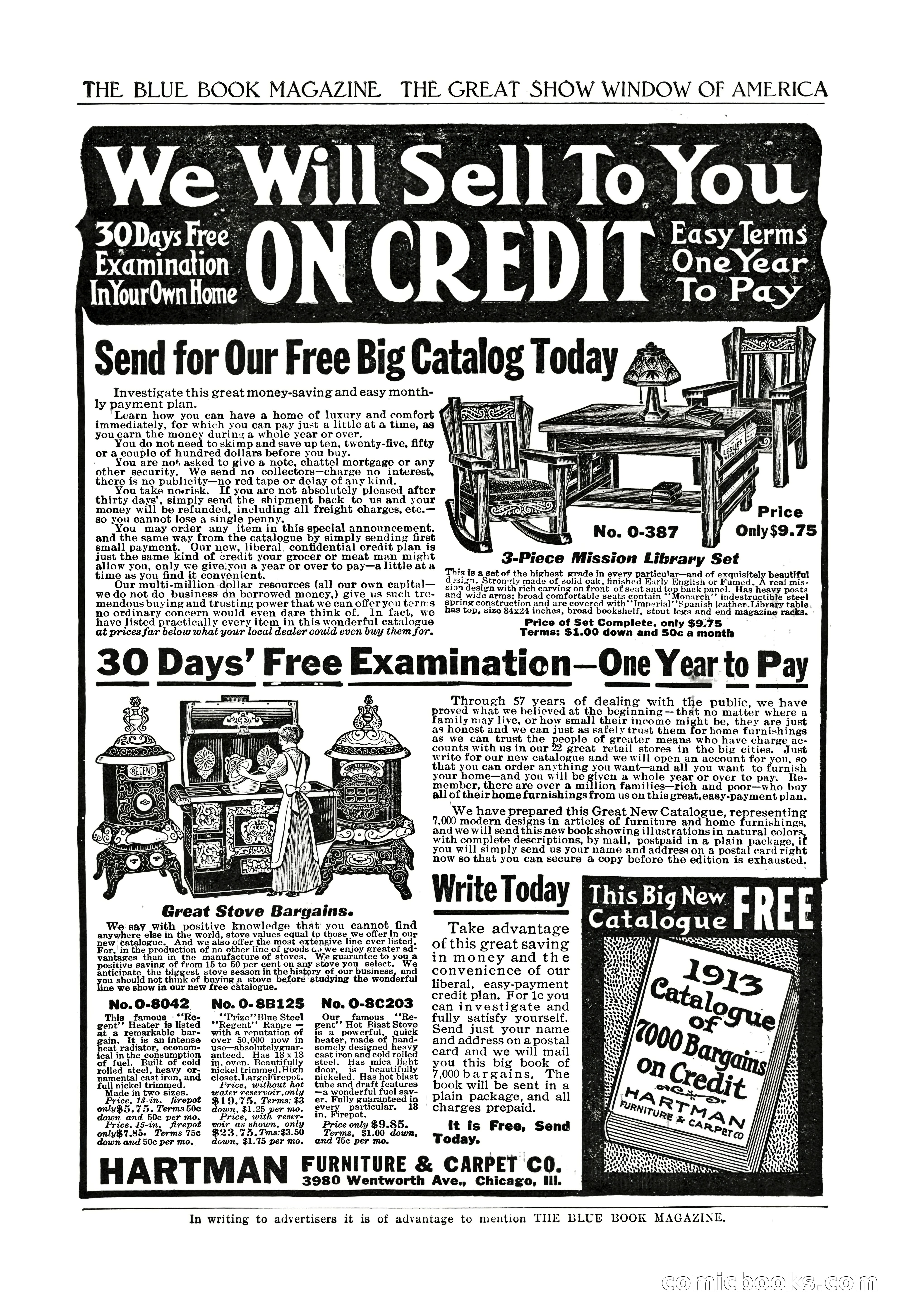 The Blue Book Magazine, October 1912 — page 235 of 242