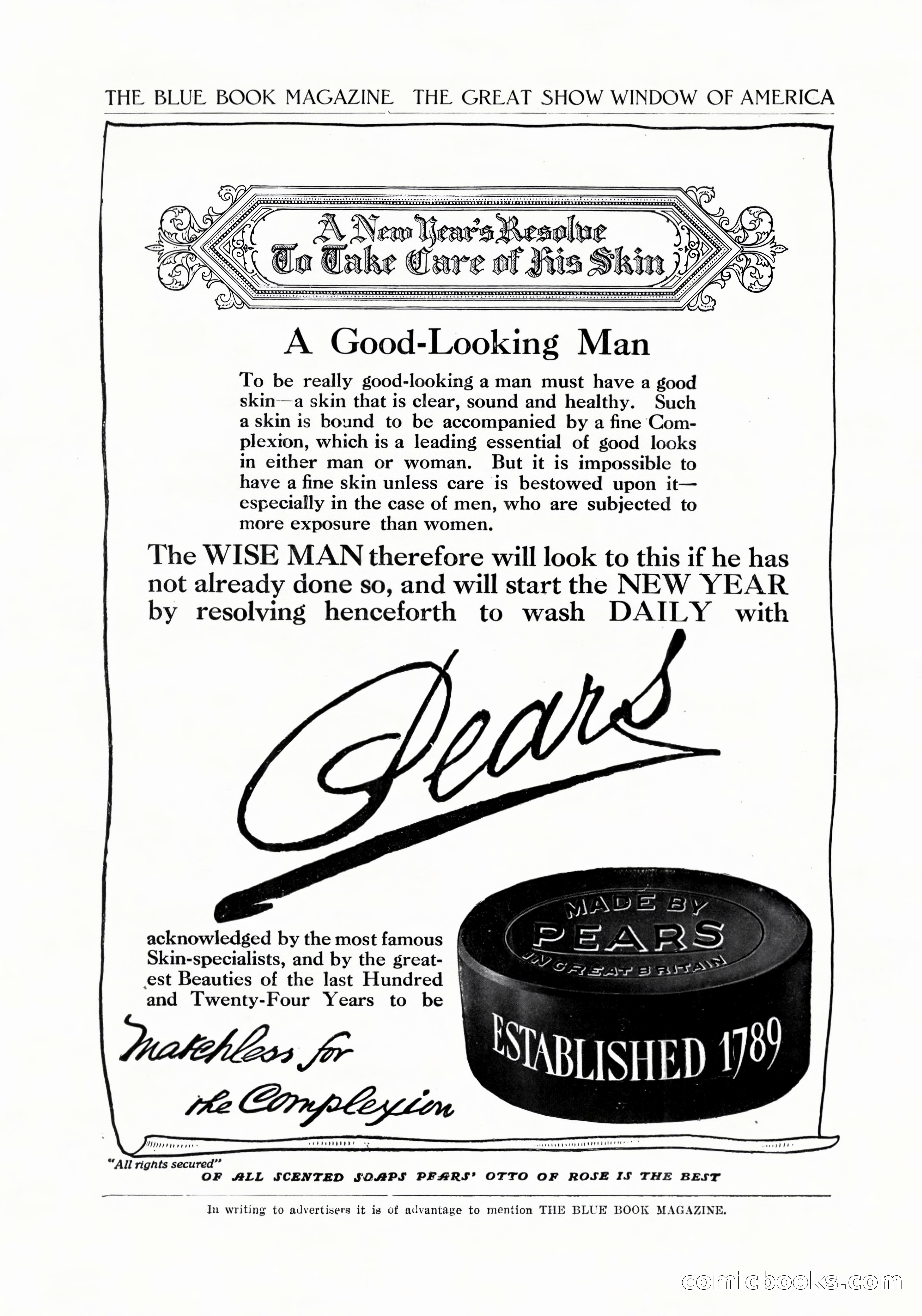 The Blue Book Magazine, January 1914 — page 2 of 228